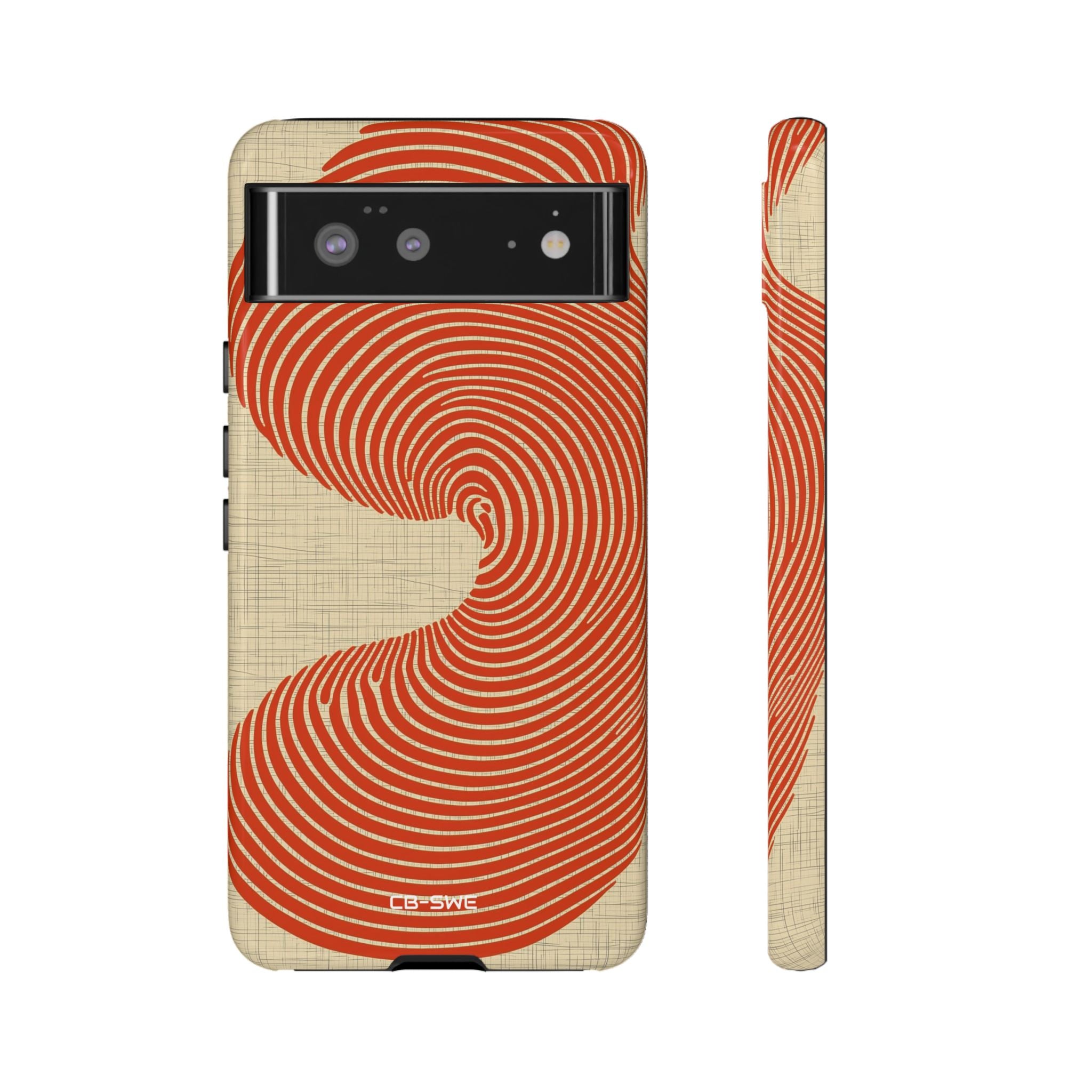 Warm Curves Dance - Google Pixel Case