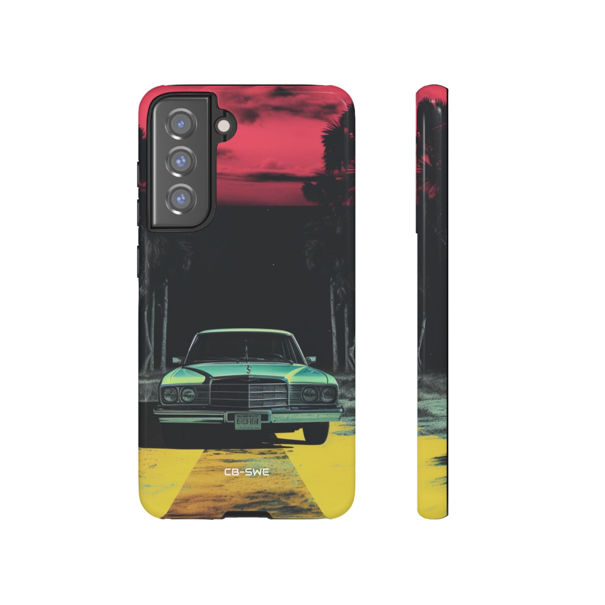 Retro Futuristic Nightscape - Samsung Case