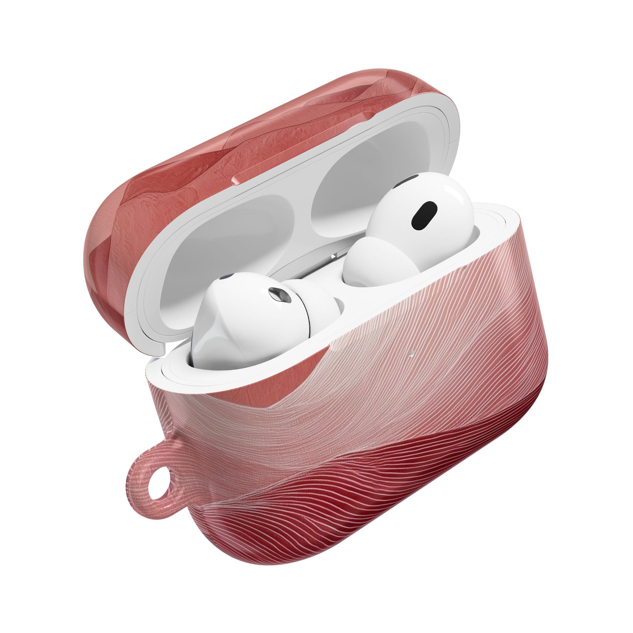 Valkoinen Orb Dunes - AirPods Case