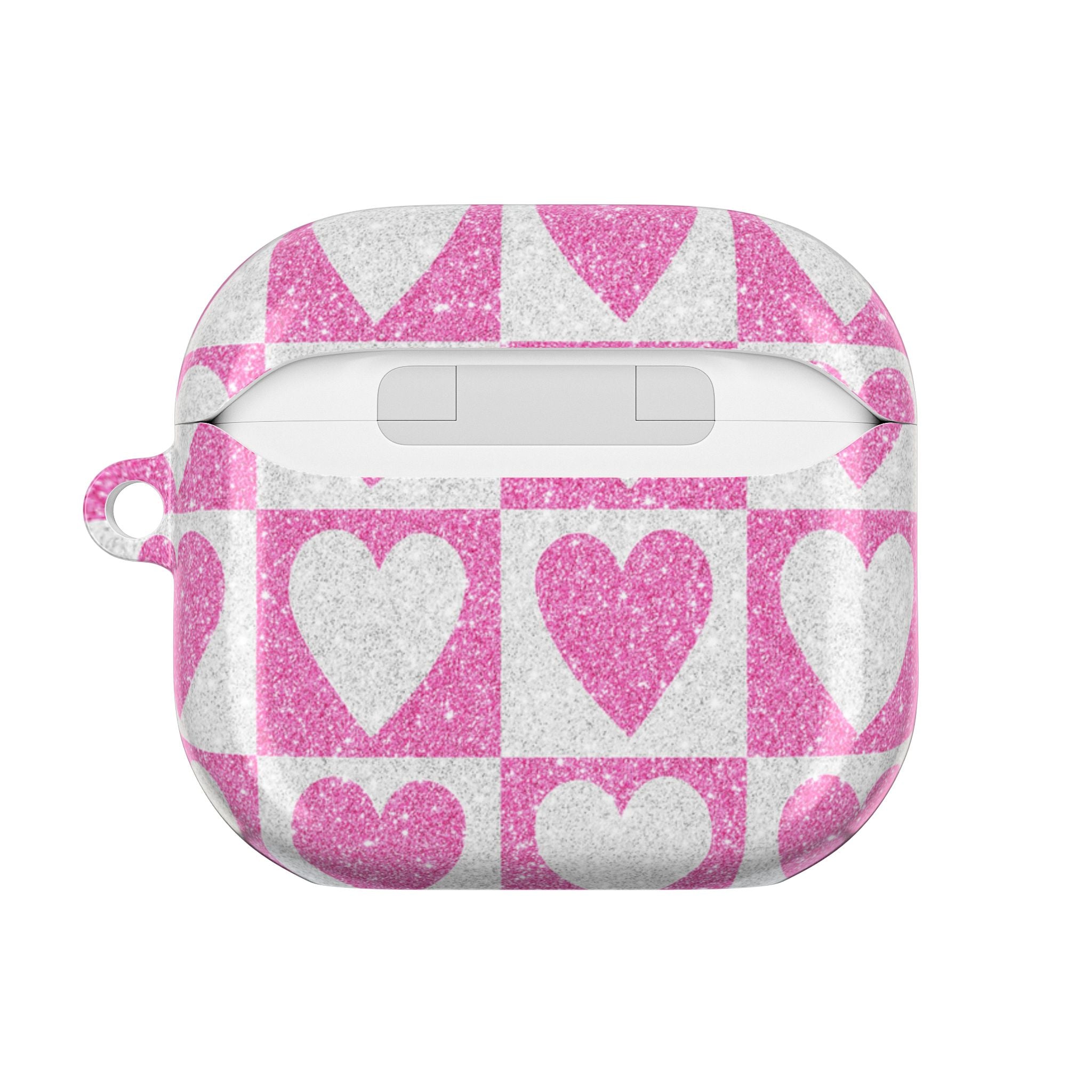 Kimalteleva Heartgrid - AirPods Case