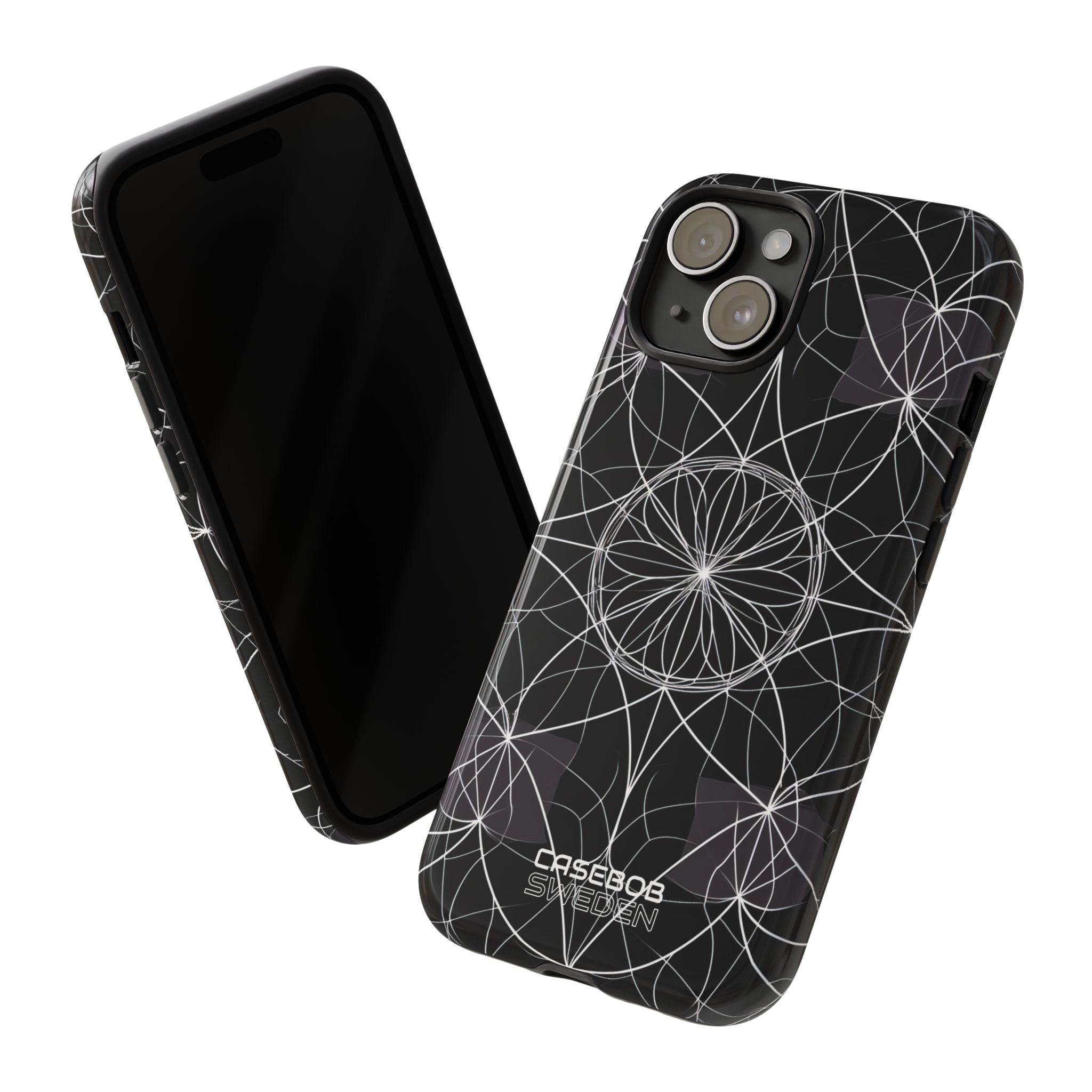 Symmetric Line Bloom iPhone 15 - Resistente