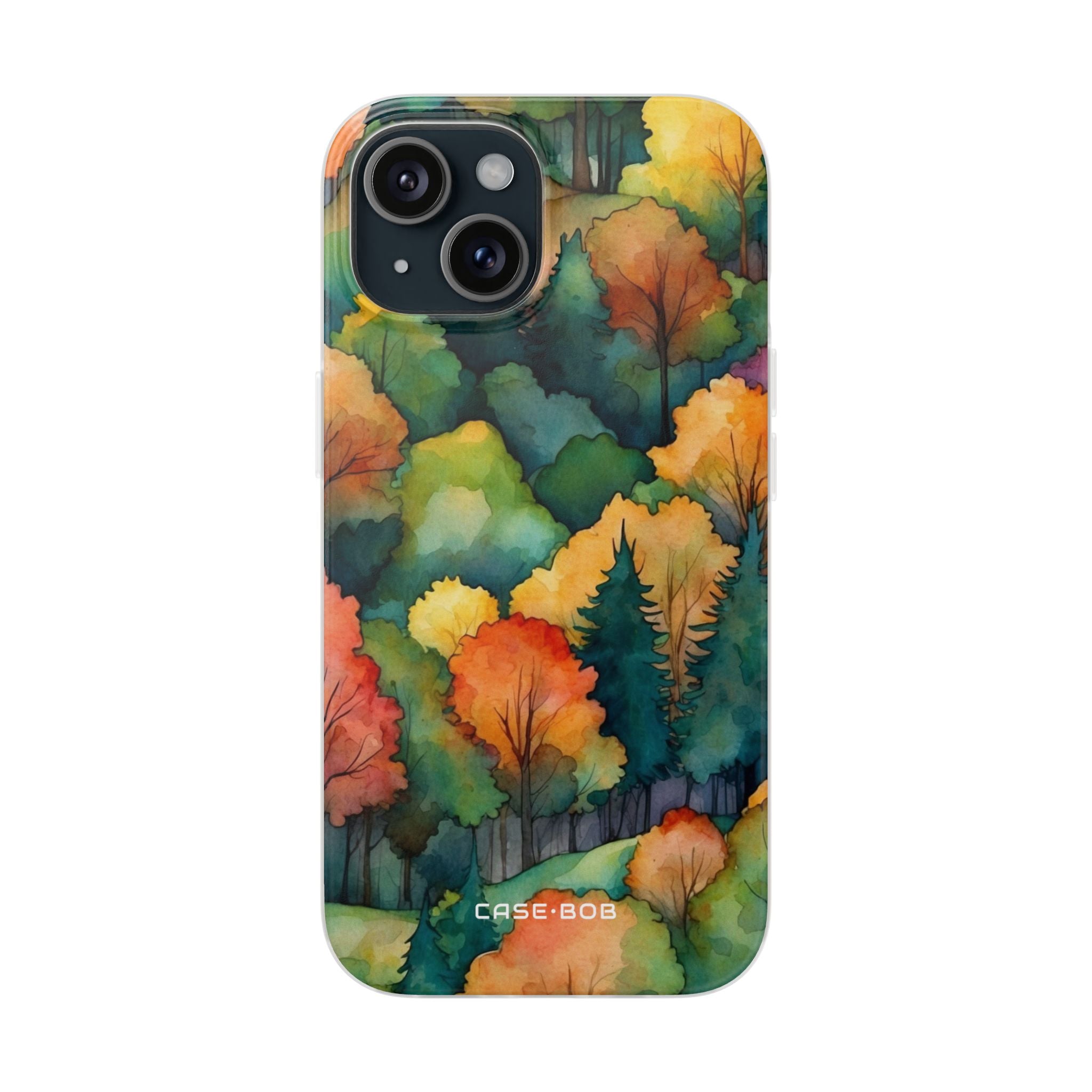 Verdant Canopy iPhone 15 Case - Soft