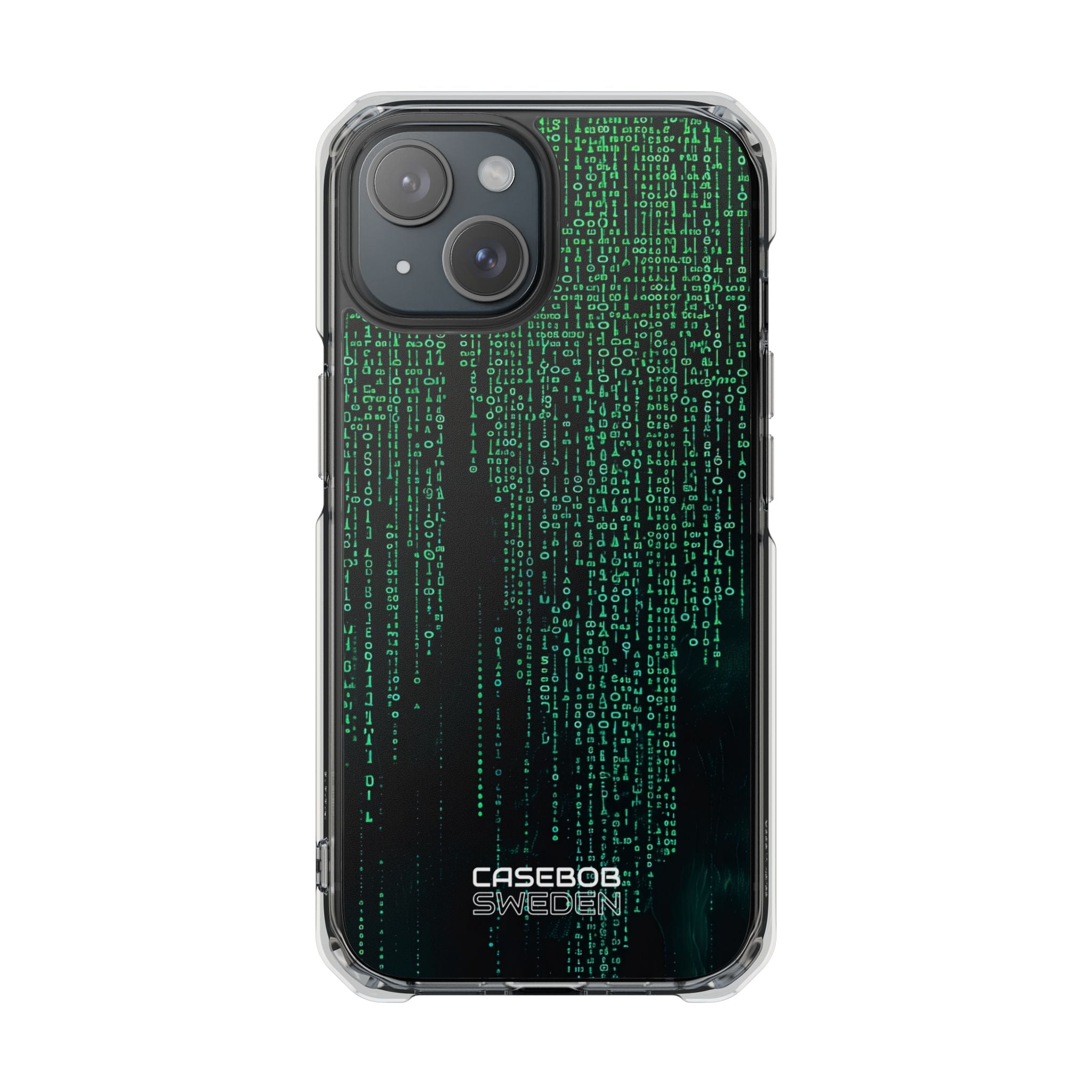 Neon Data Stream iPhone 15 - Impact Clear+
