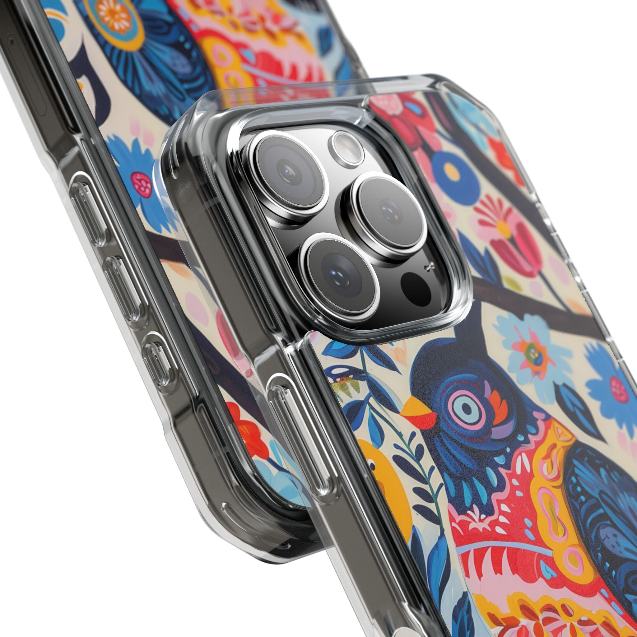 Owl Bloom iPhone 16 Pro Case - Impact