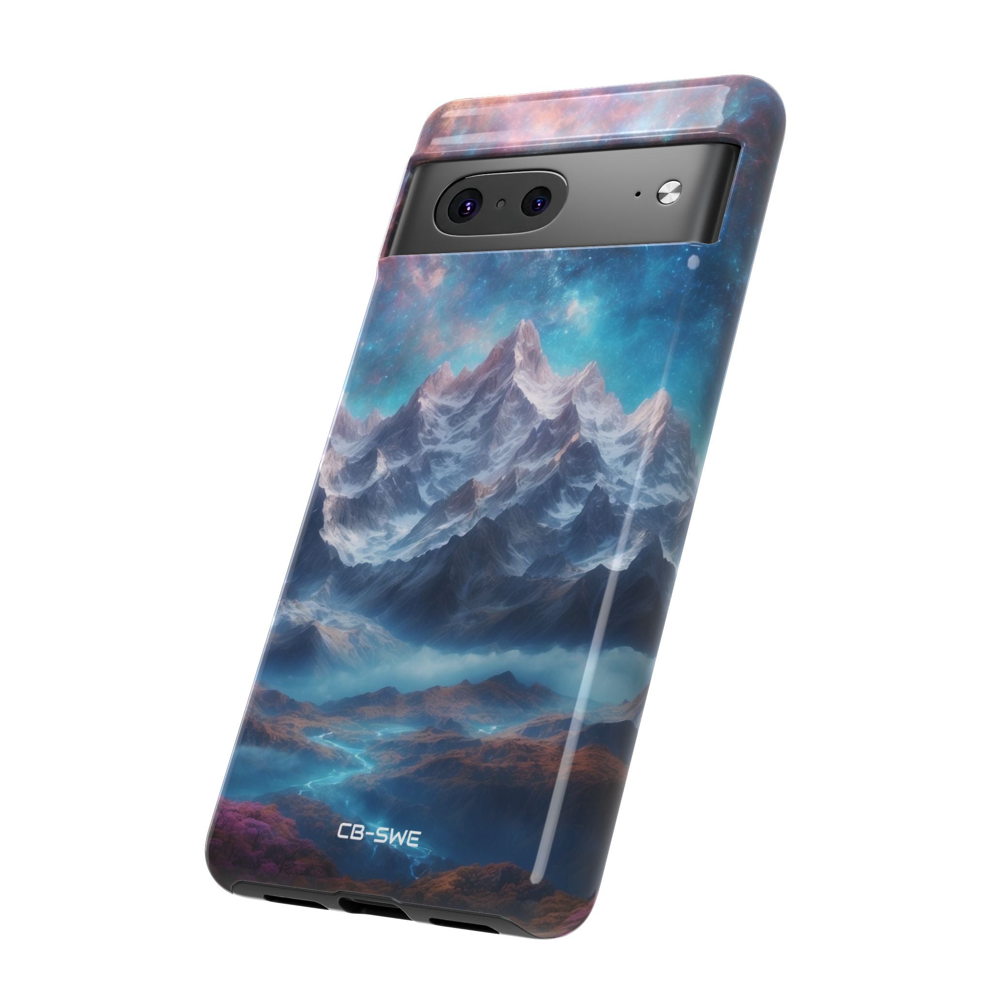 Celestial Mountains Rise - Google Pixel Case