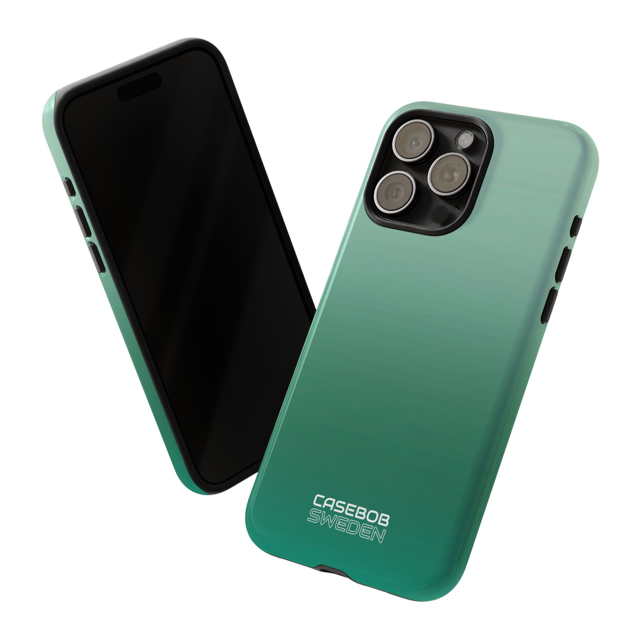 Strati Orizzonte Verde Acqua iPhone 15 - Tough