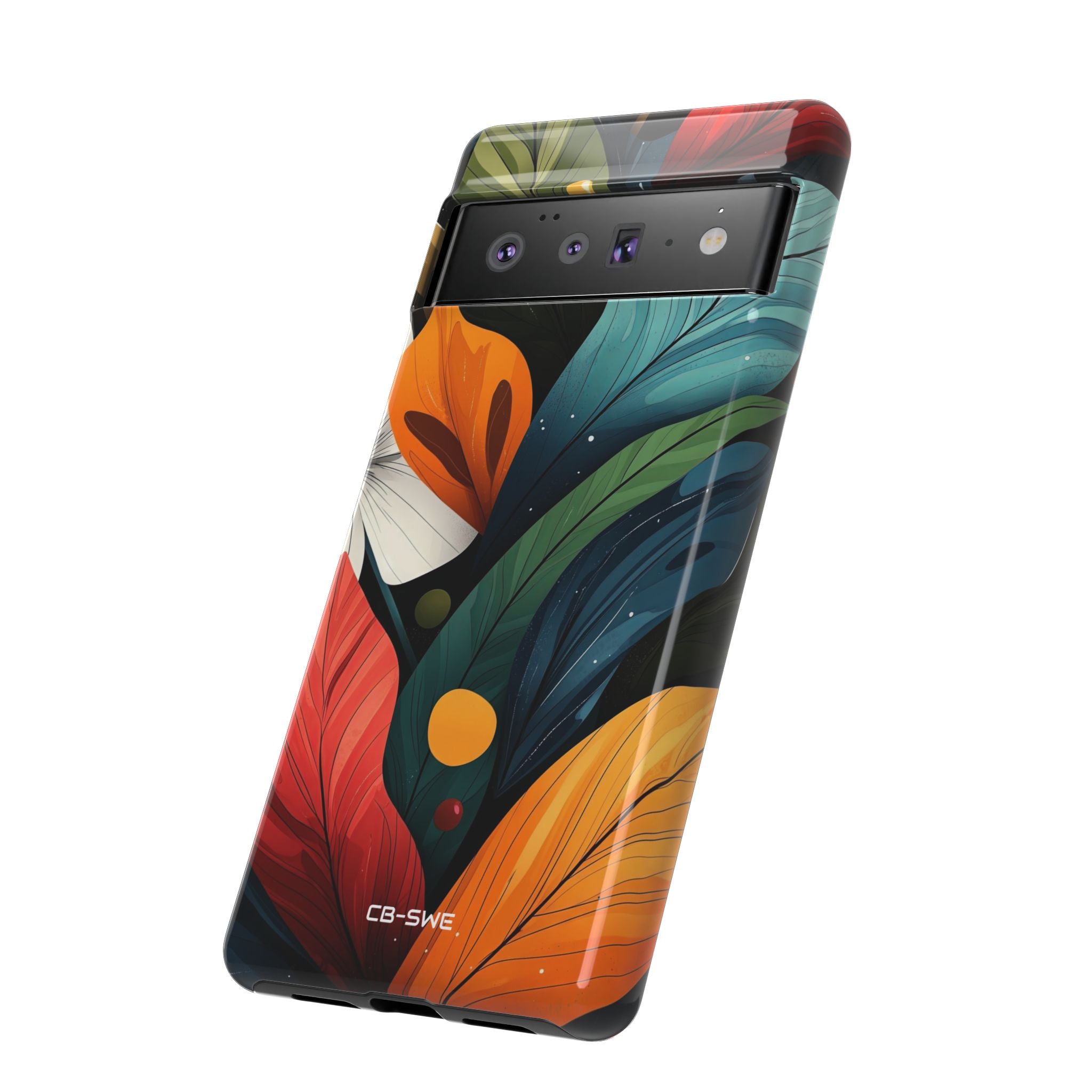 Vibrant Floral Symphony - Google Pixel Case