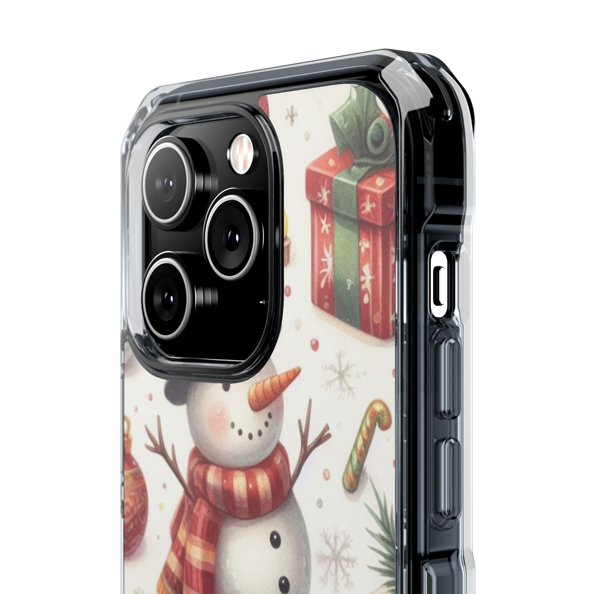 Snowman Welcomes Joy iPhone Case - Impact