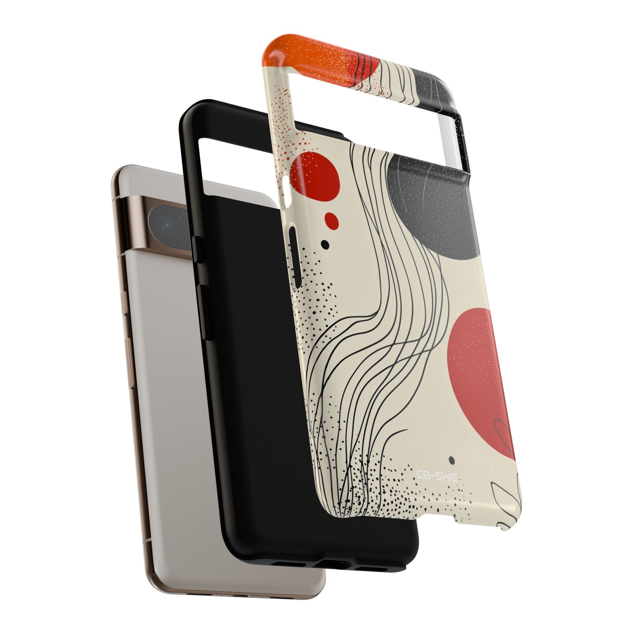 Waves Embrace Flora - Google Pixel Case