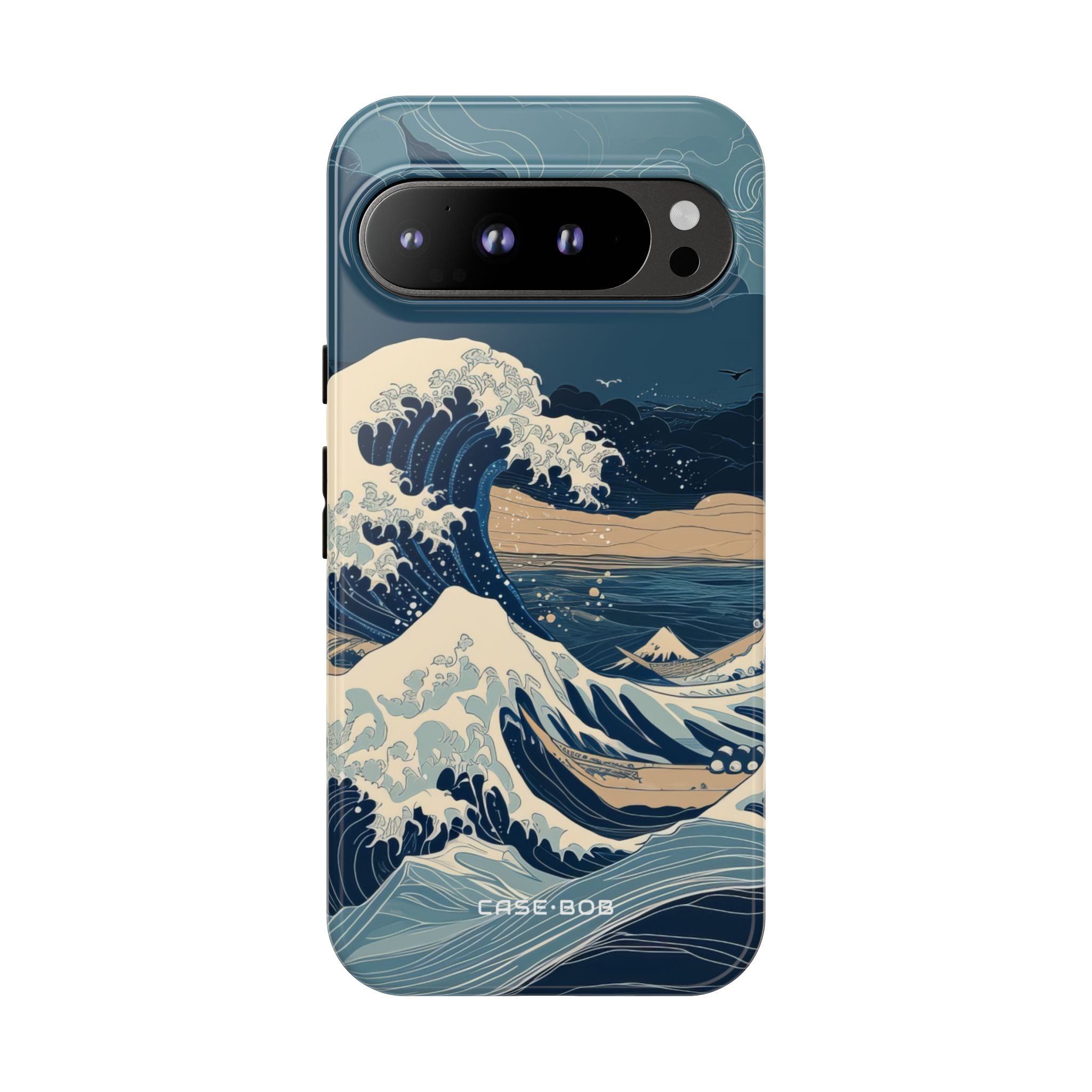 Cresting Blue Wave Google Pixel 9 Pro XL Case - Tough
