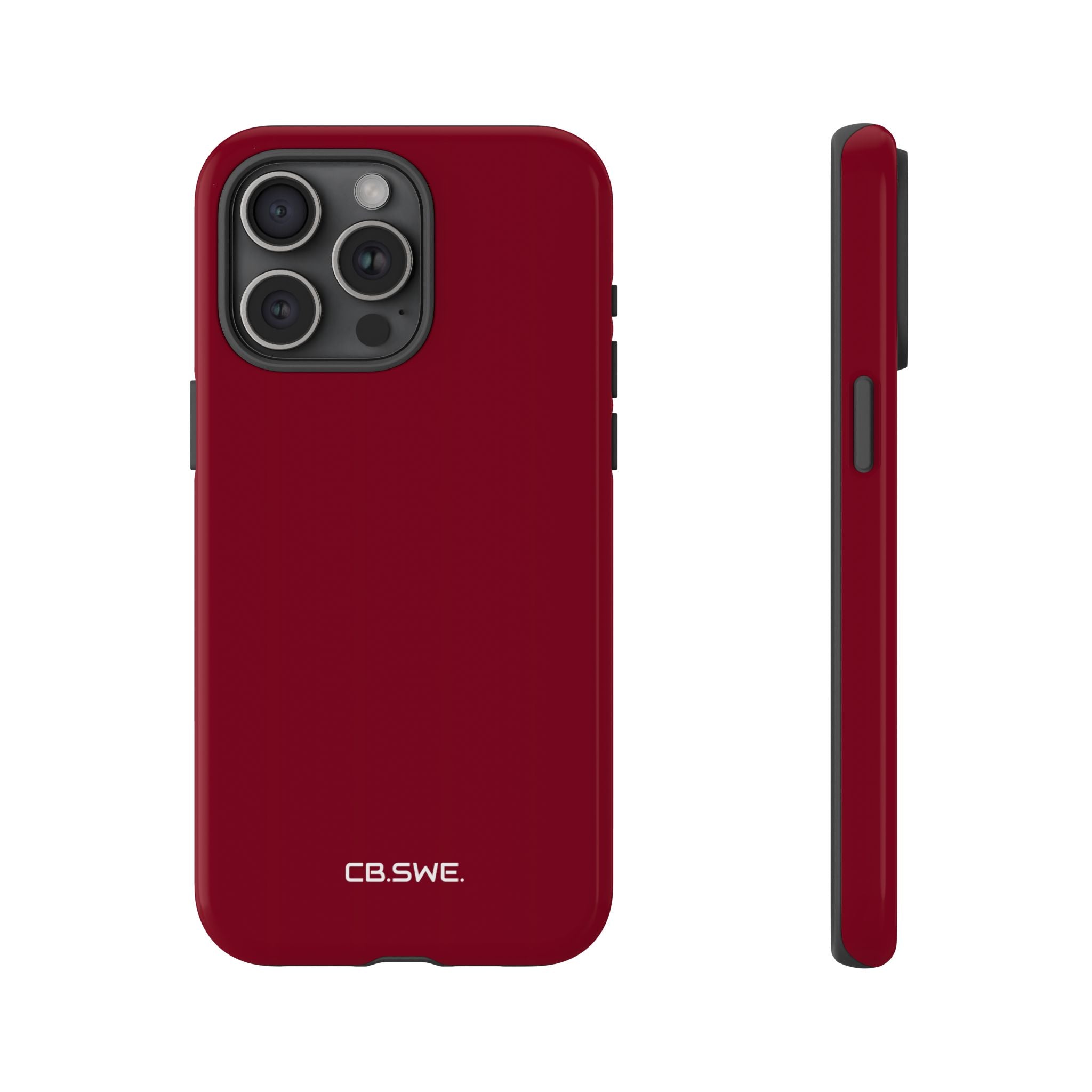 Burgundy iPhone Case - Tough