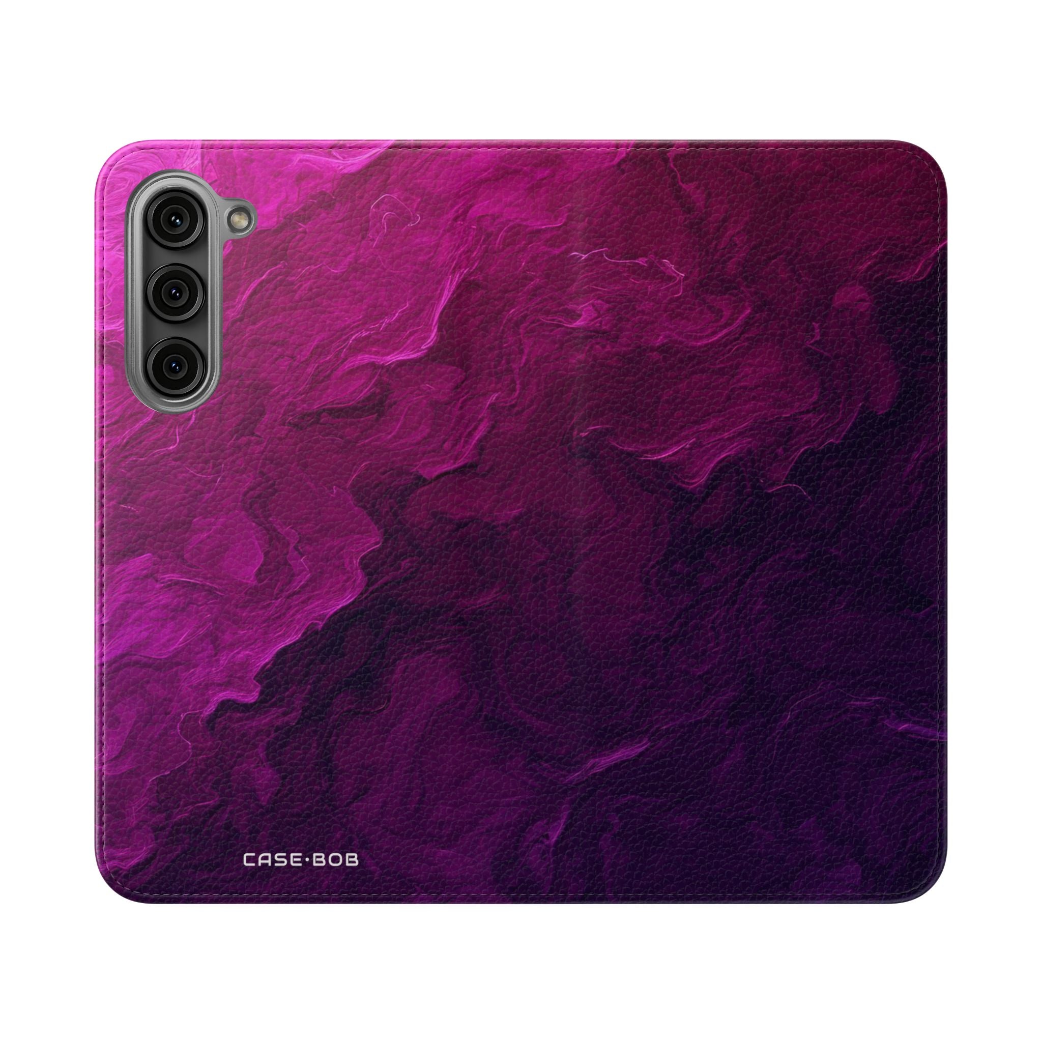 Purple Swirl - Samsung S23+ Case - Wallet