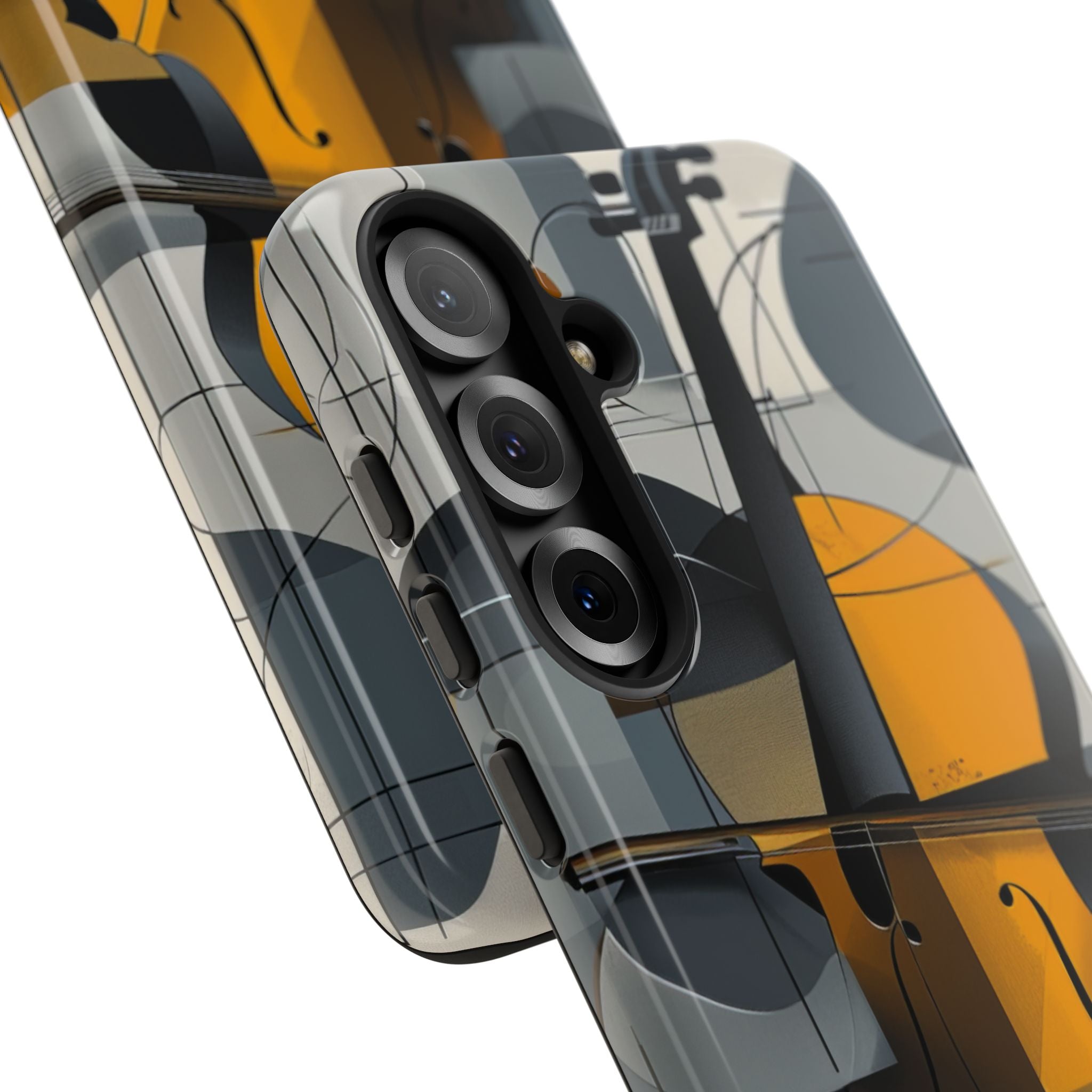 Forme Cubiste di Violoncello Samsung S25 - Tough