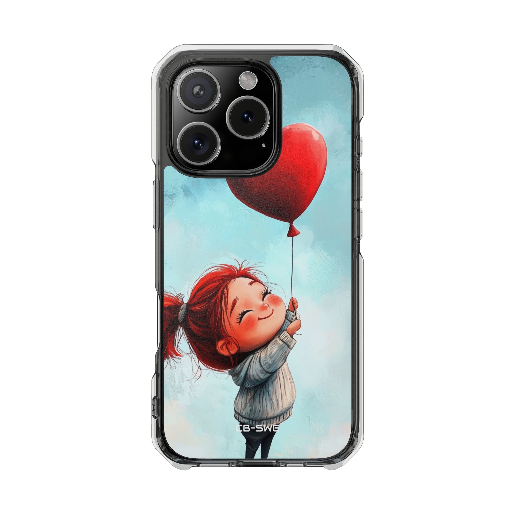 Joyful Girl Flies iPhone Case - Impact