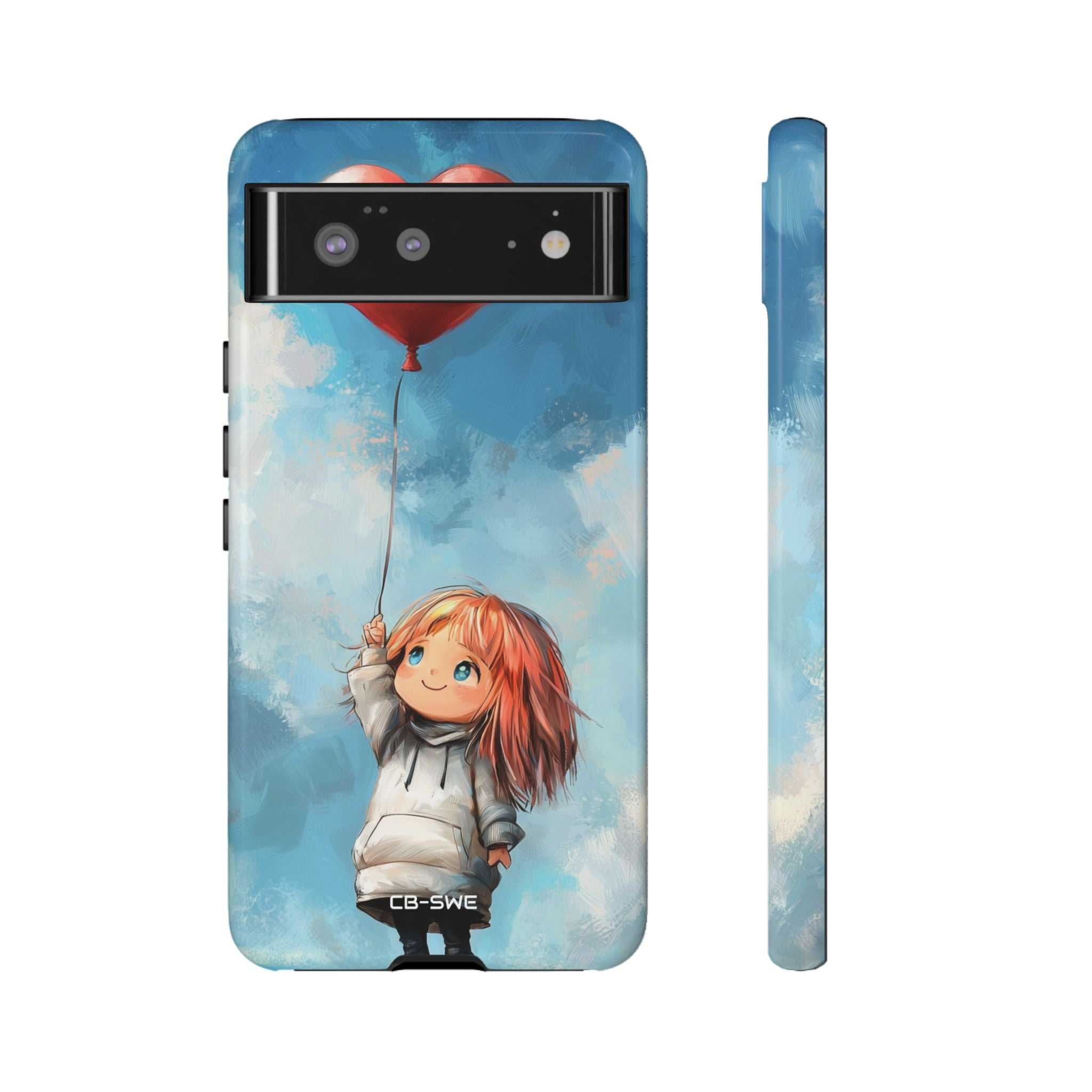 Joyful Girl Reaches - Google Pixel Case