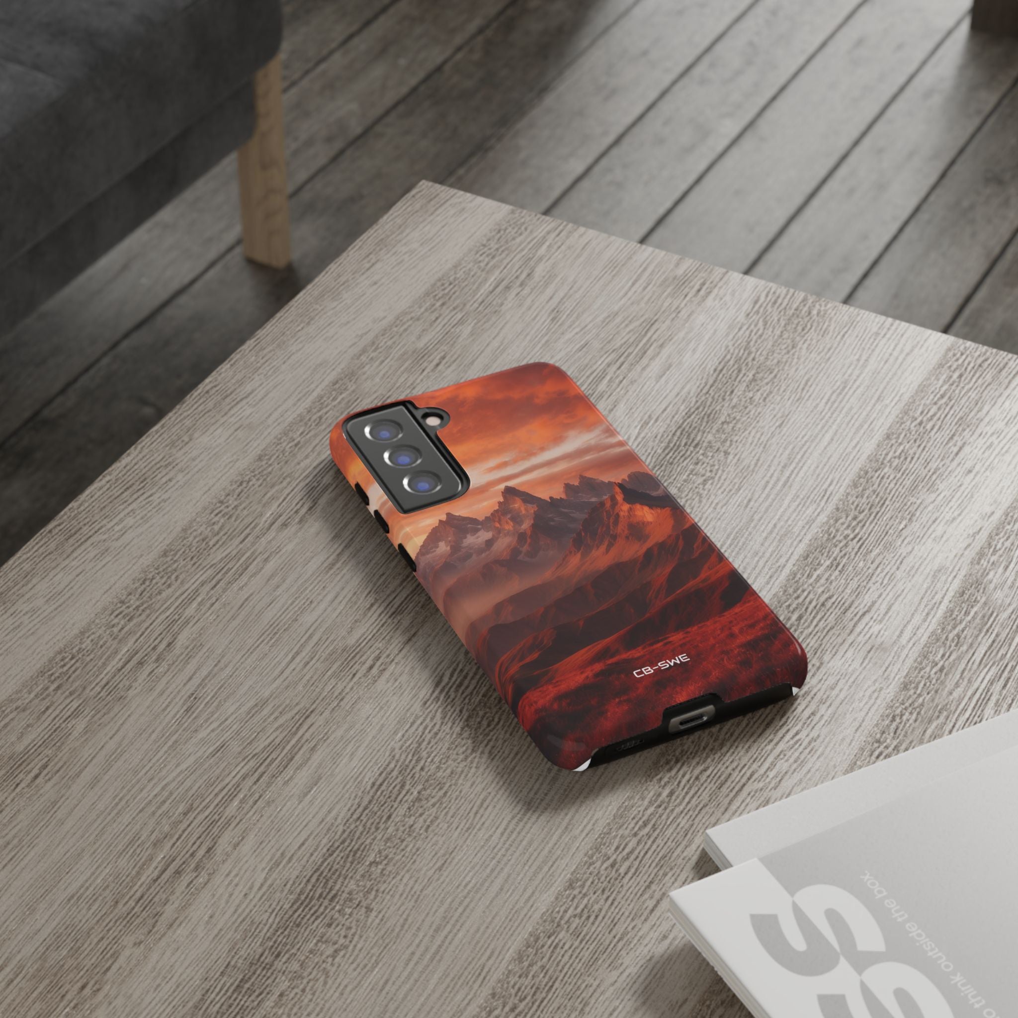Mountain Peaks Glowing - Samsung Case
