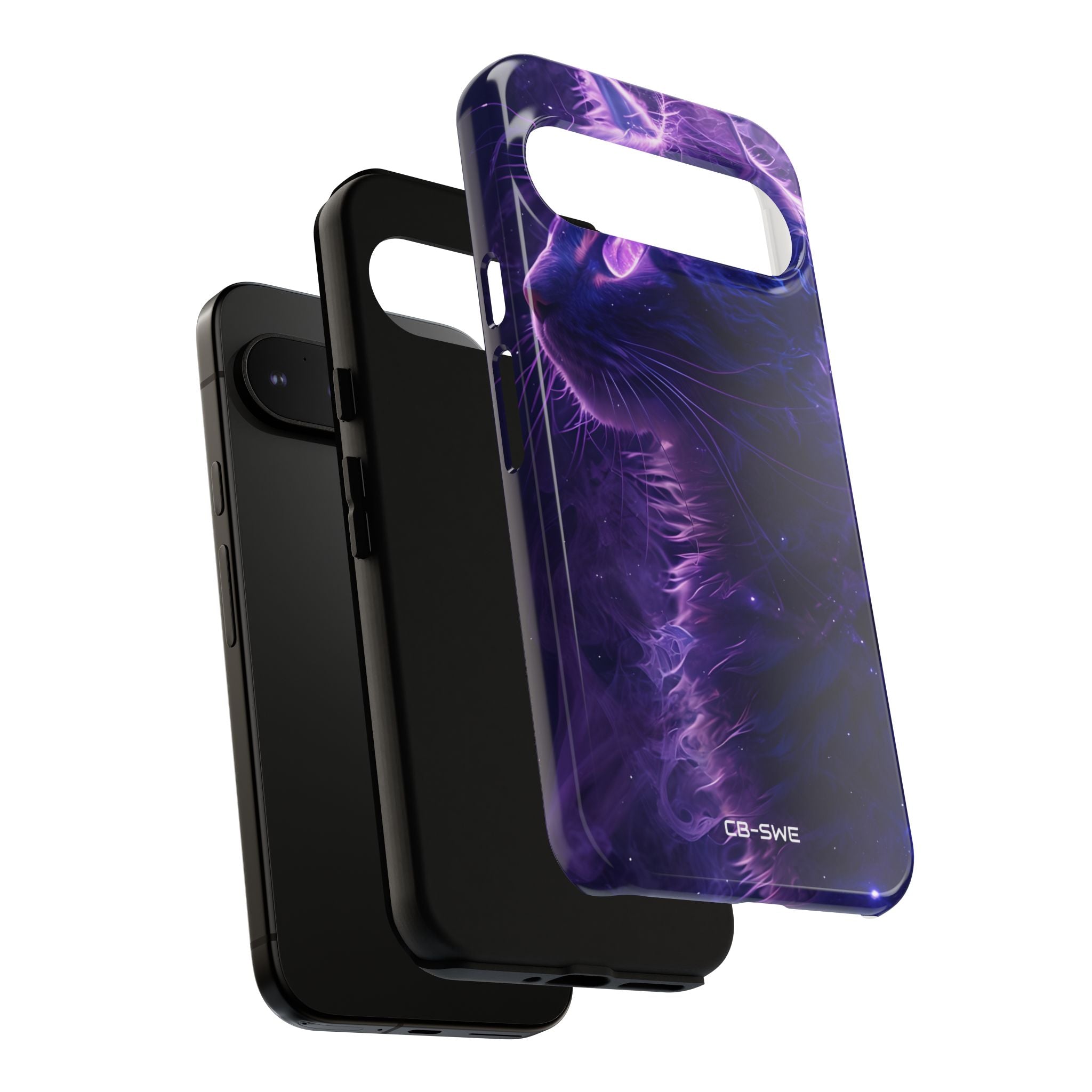 Mystical Starlit Cat - Google Pixel Case