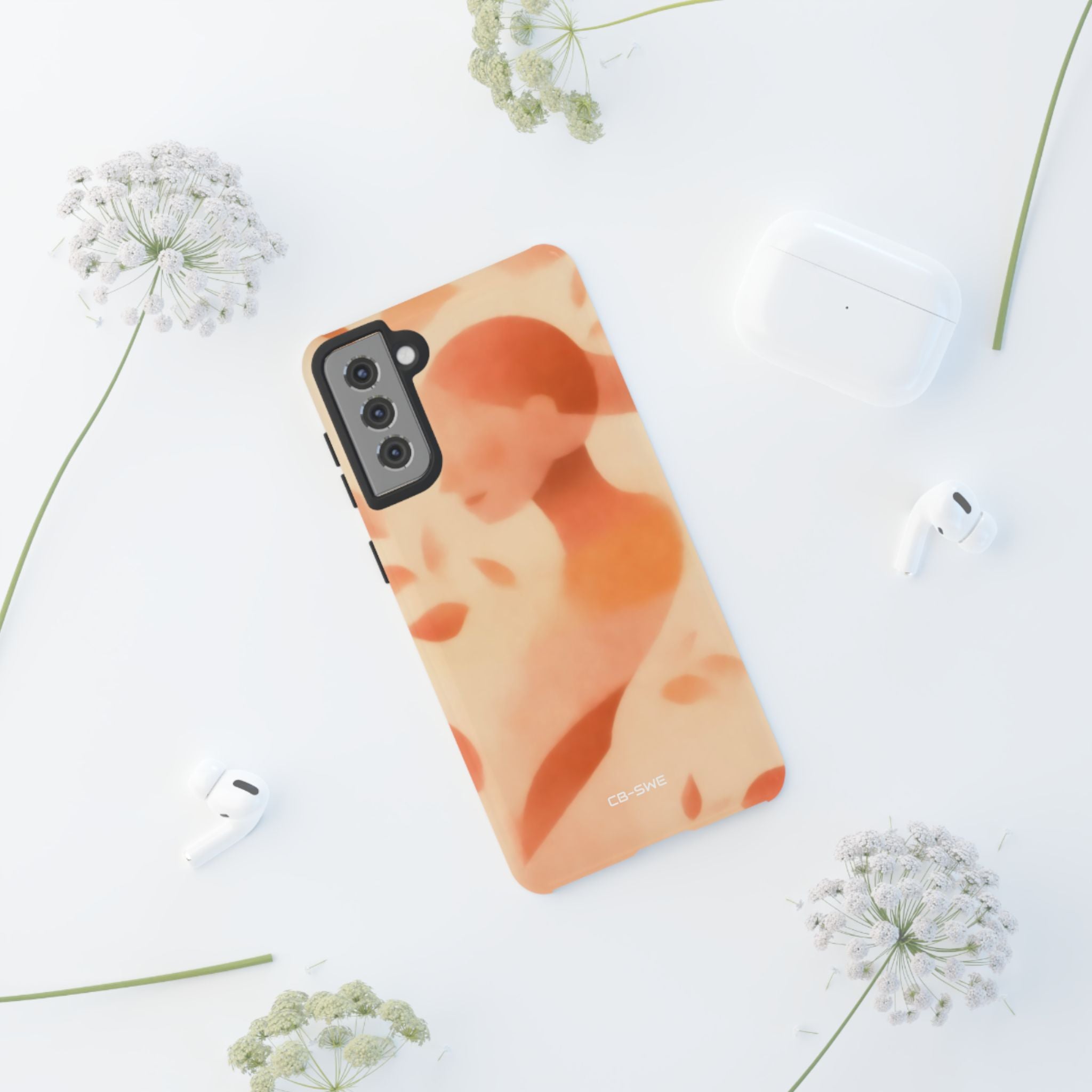 Leaf Embraces Woman - Samsung Case