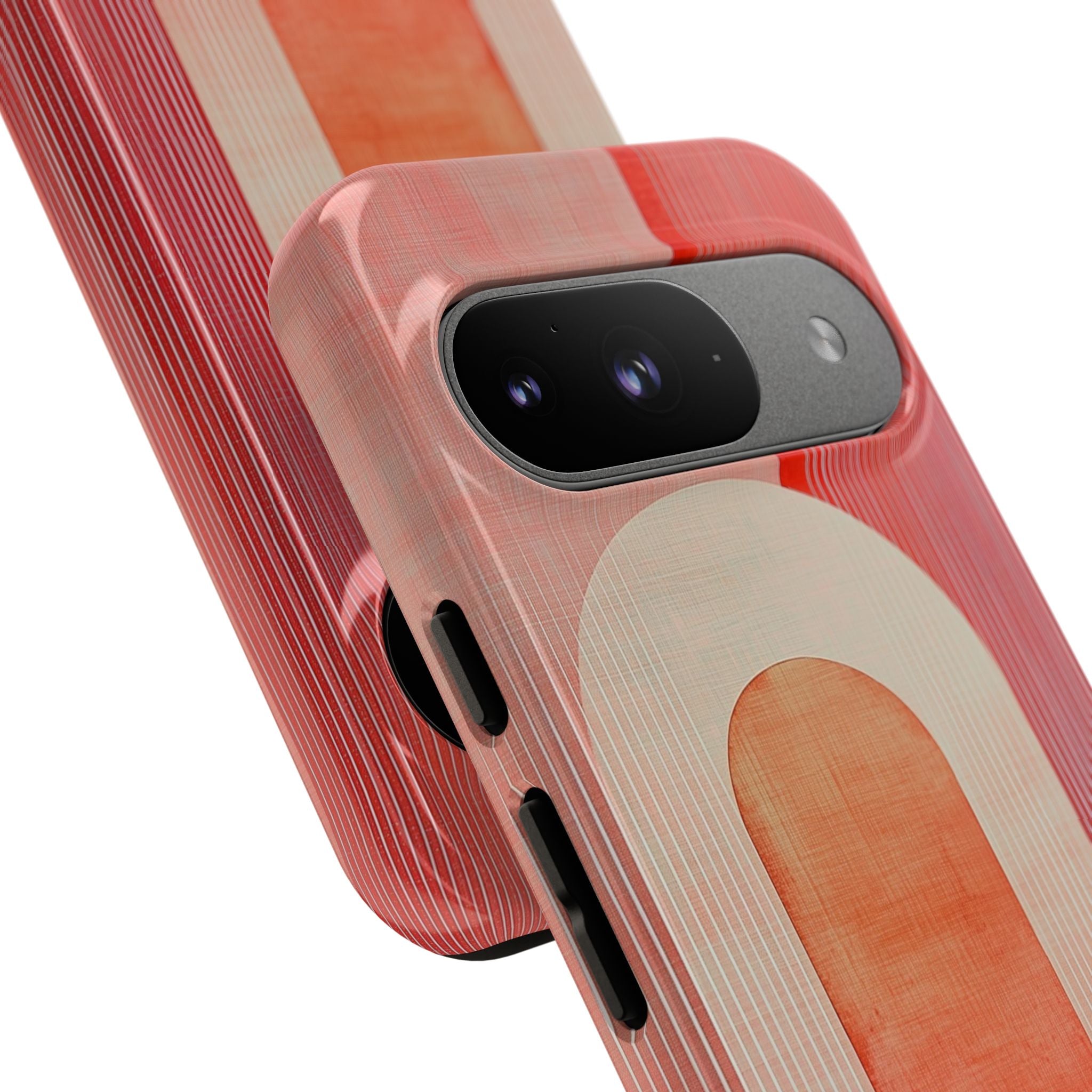 Crimson Arches Google Pixel 9 Case - Tough