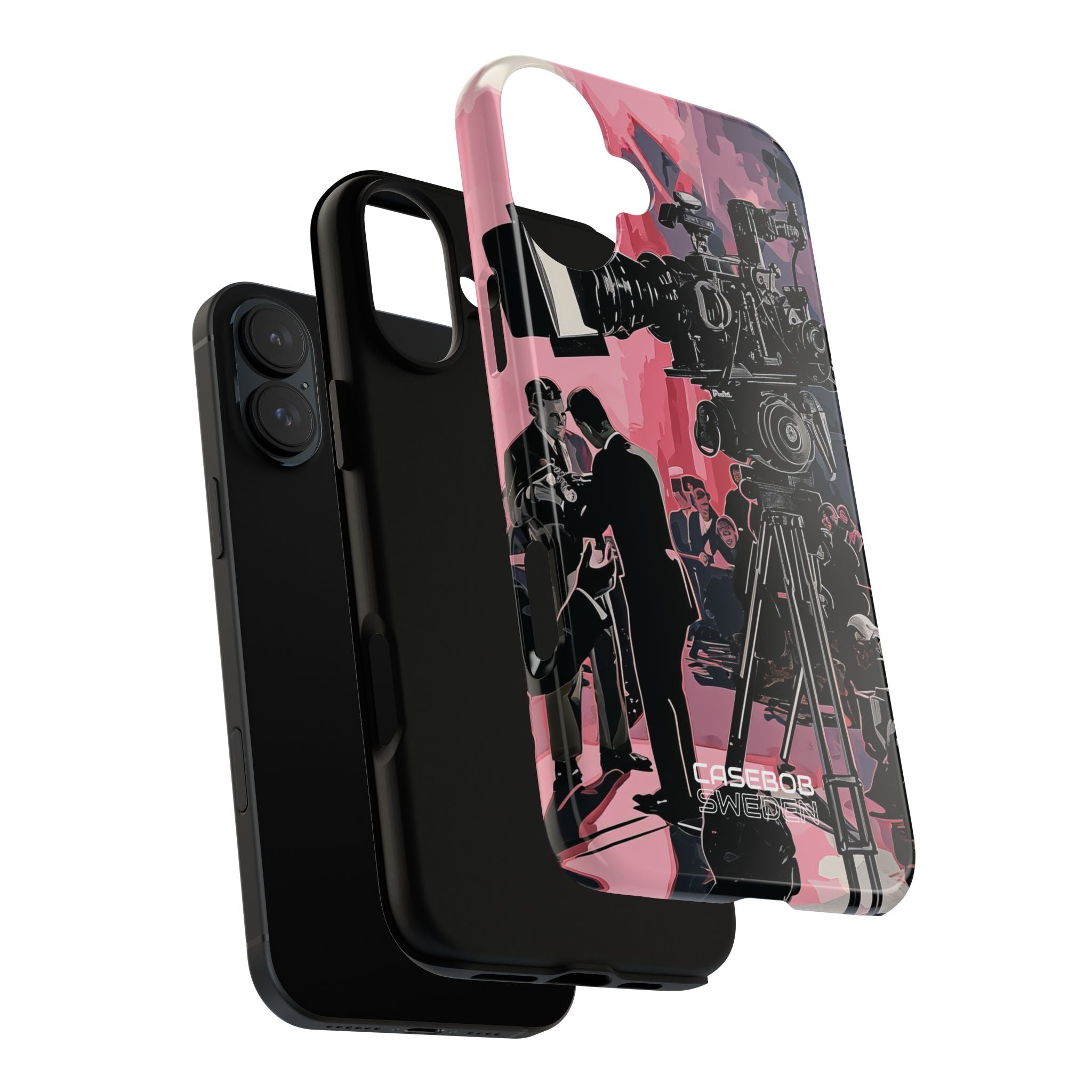 Vintage Cinema Dreams iPhone 16 - Tough