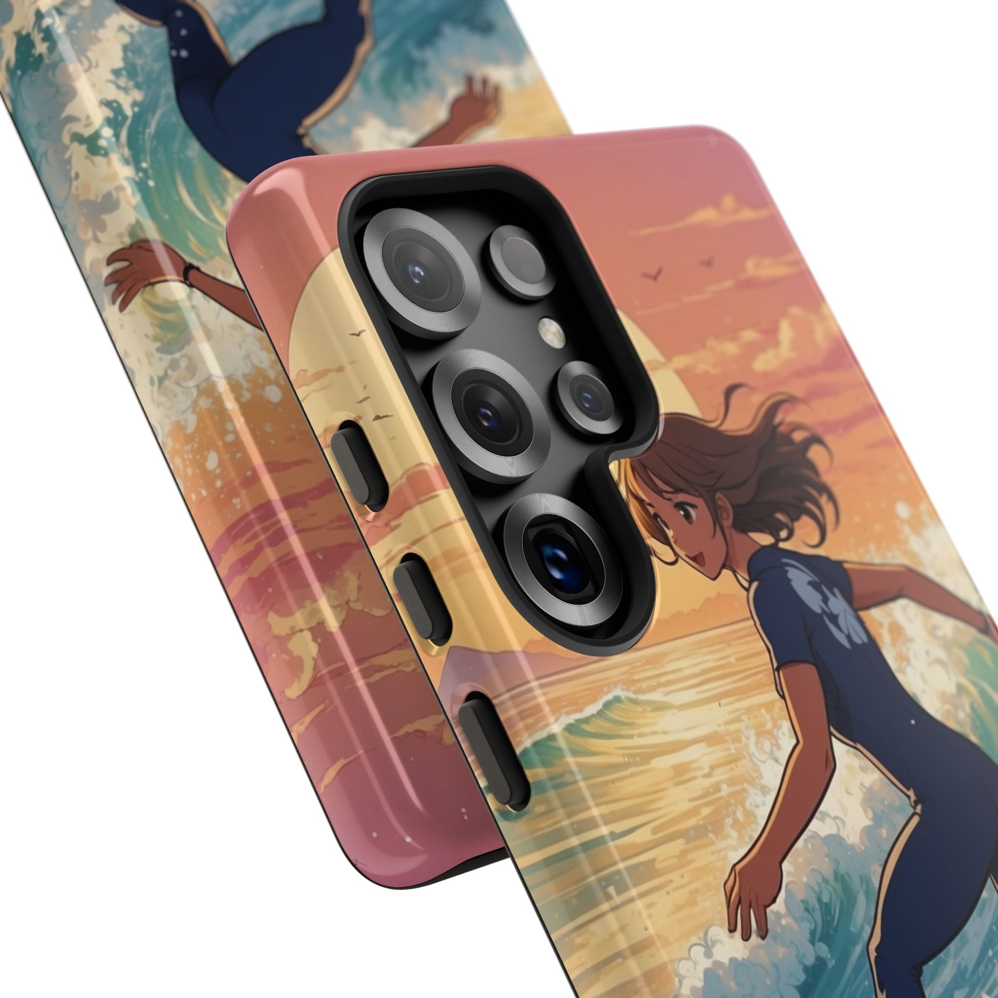 Surfing Into Sunset - Samsung Case