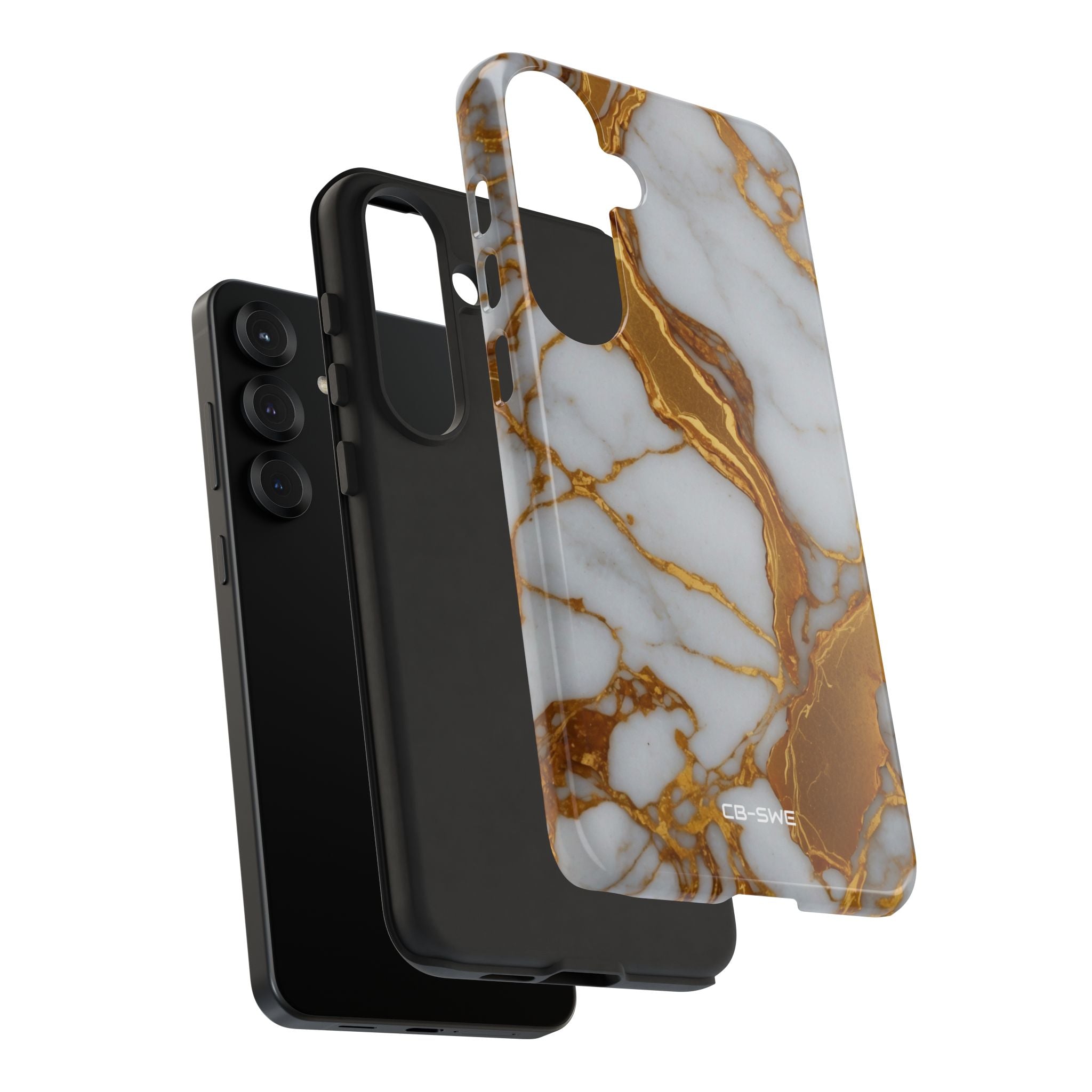Golden Veins Flow - Samsung Case