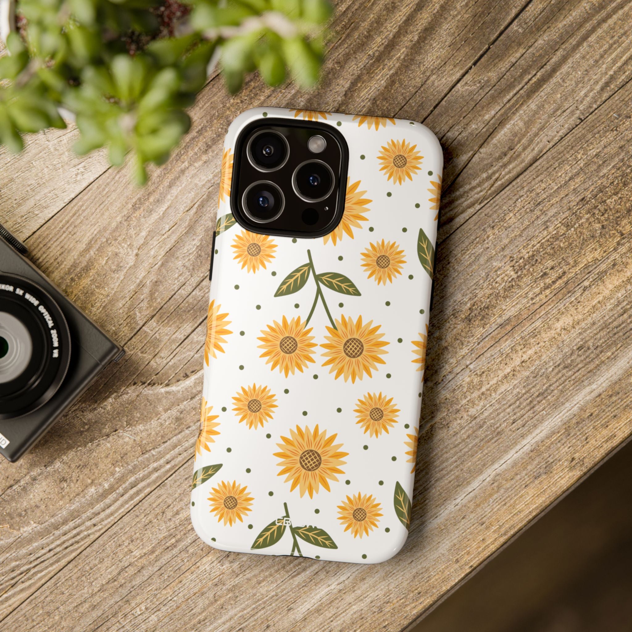 Sunflowers Dance Brightly - iPhone Case
