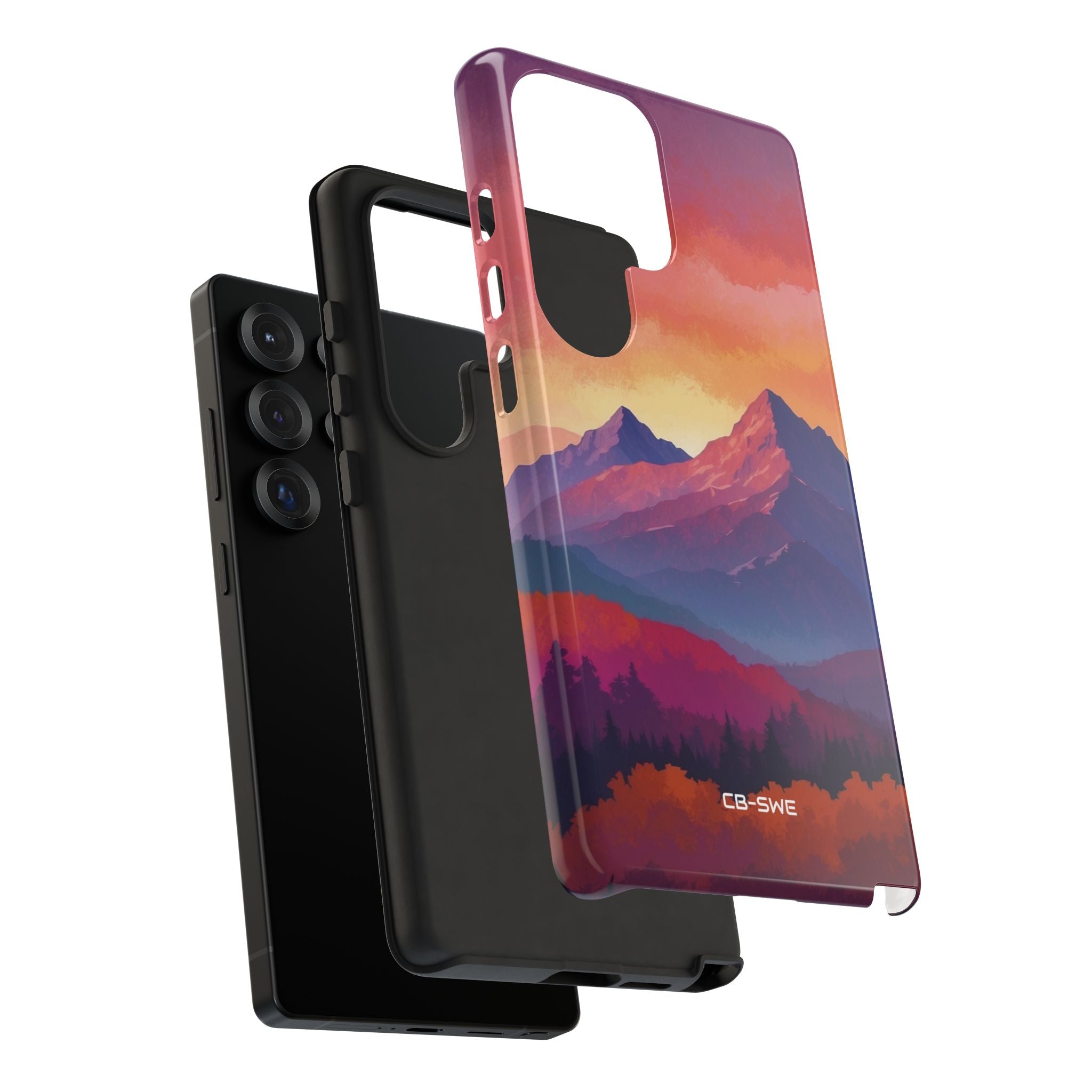 Mountain Peaks Rise - Samsung Case