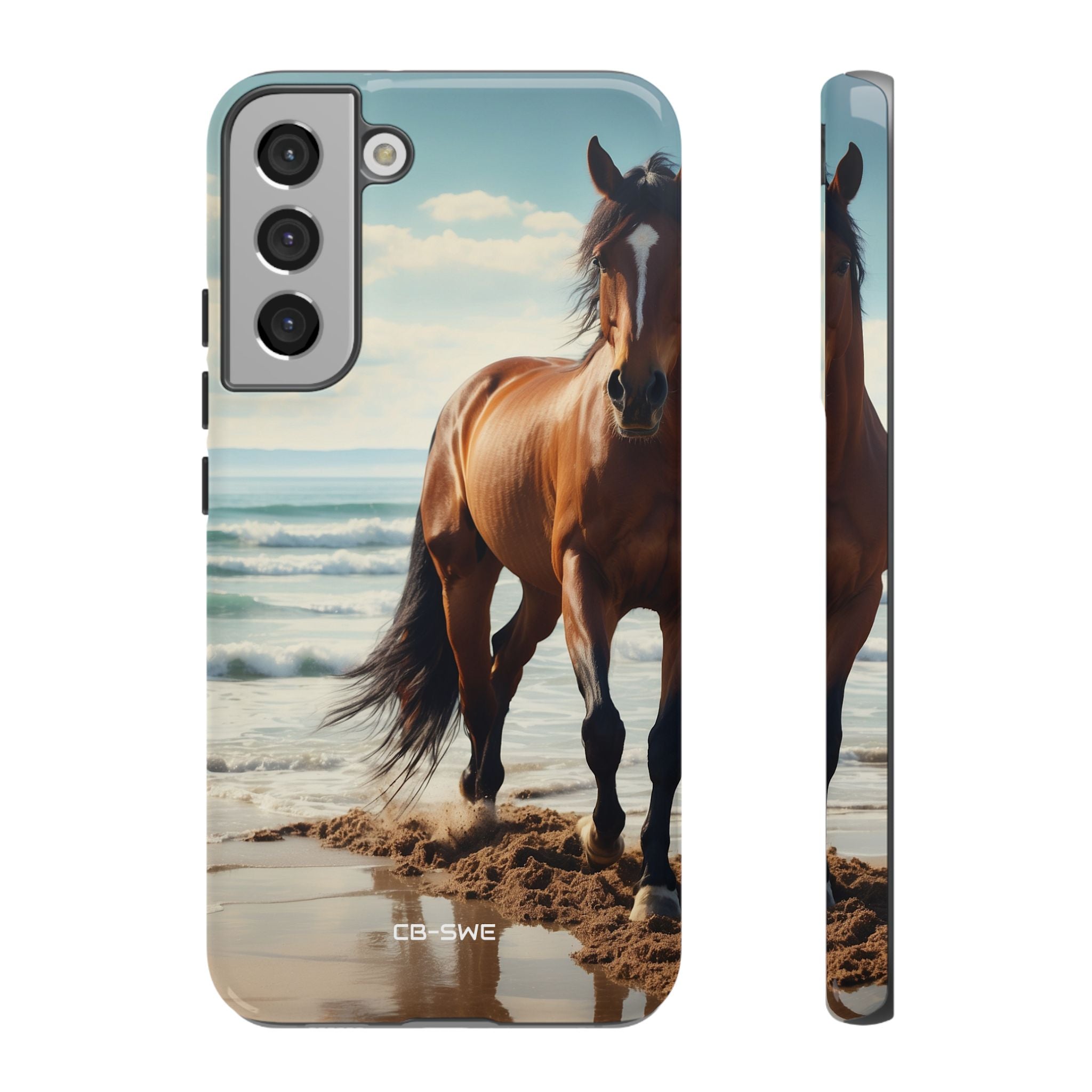 Horse Gallops Shoreline - Samsung Case