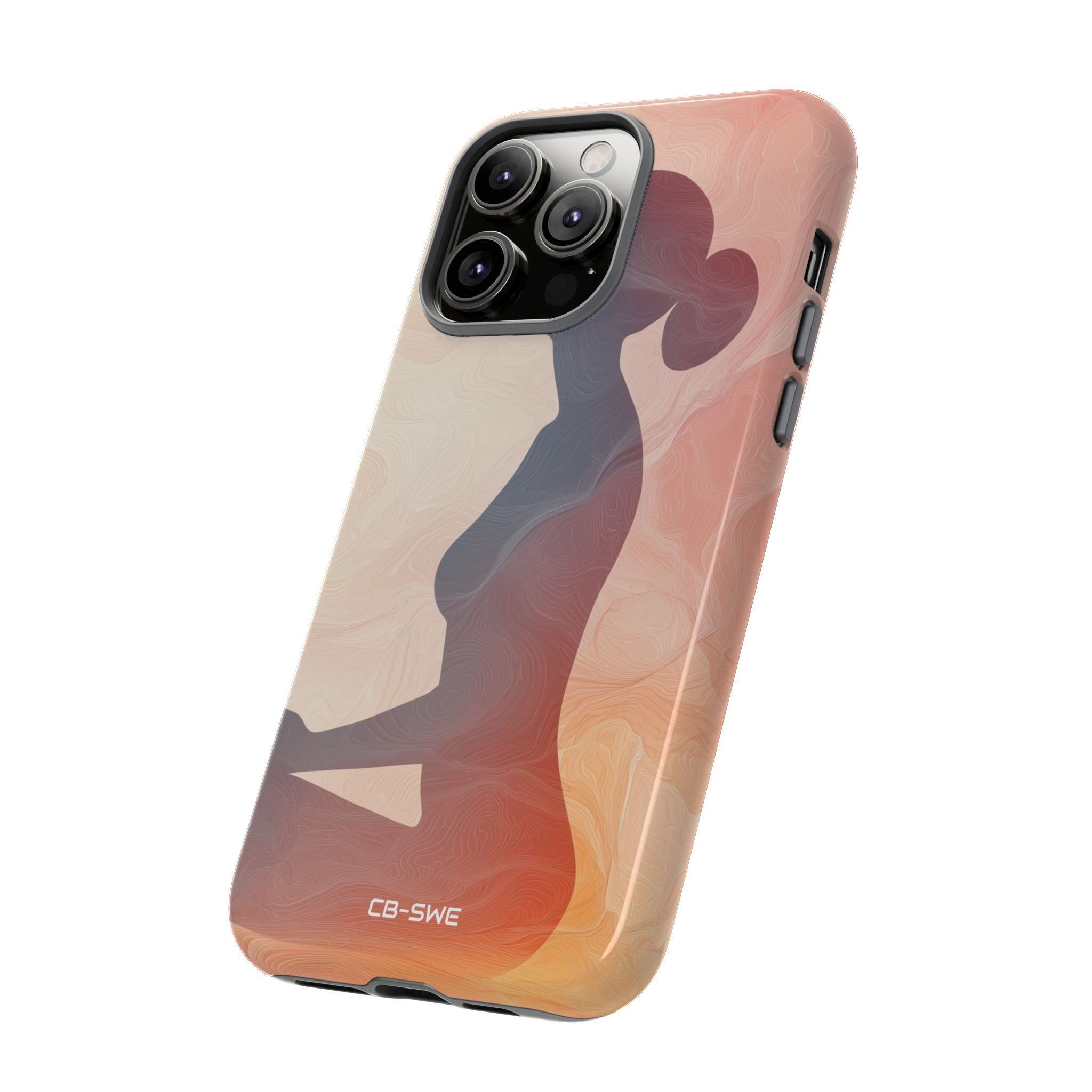 Meditator Embraces Flow - iPhone Case