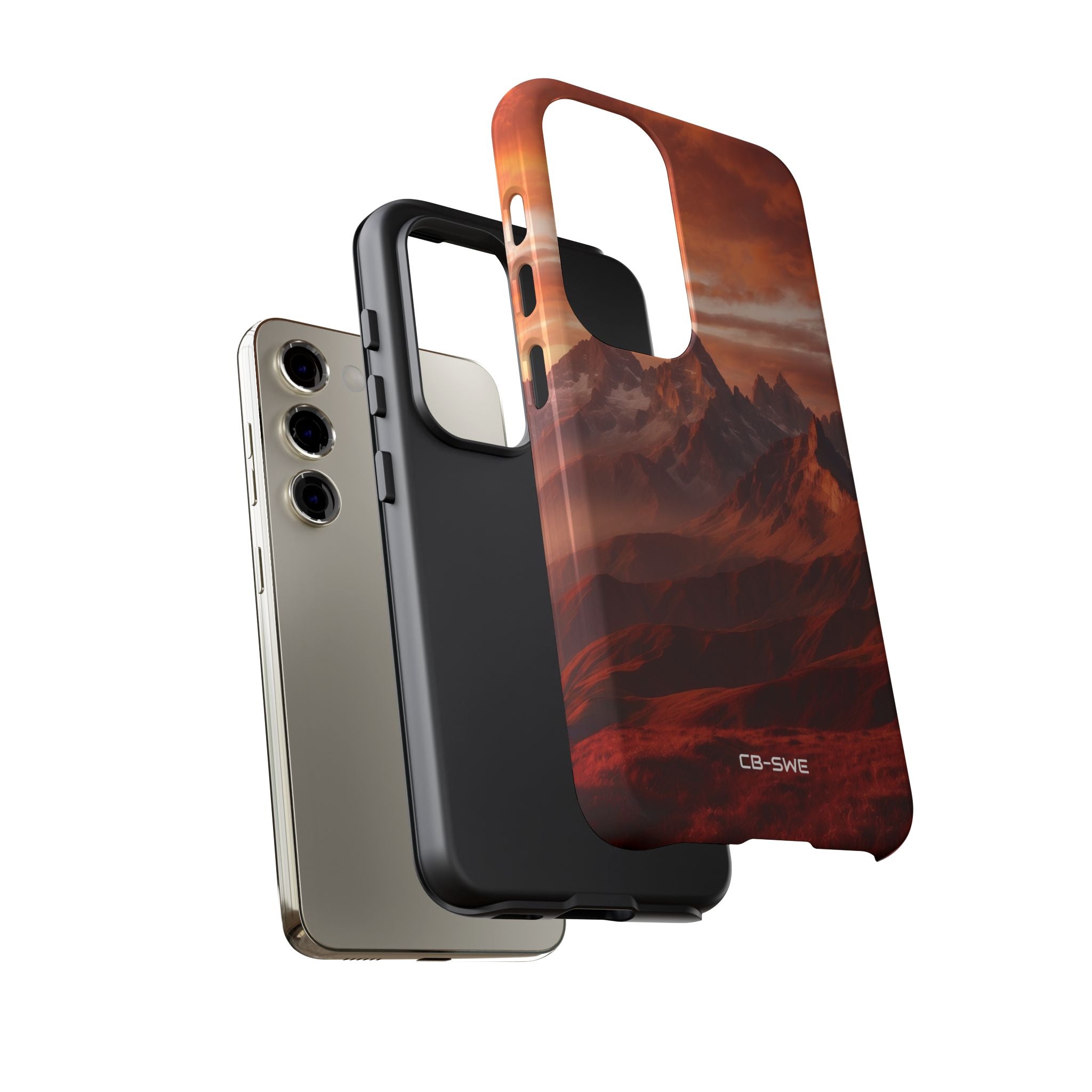 Mountain Peaks Glowing - Samsung Case