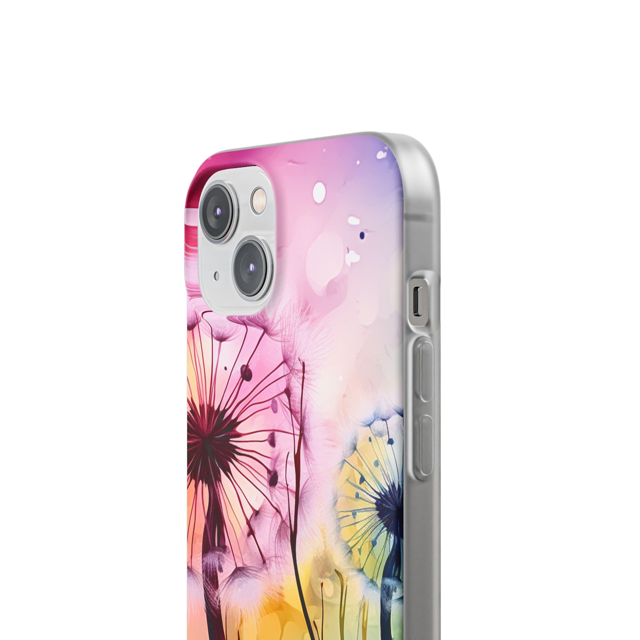 Dandelion Glow iPhone 14 Case - Soft