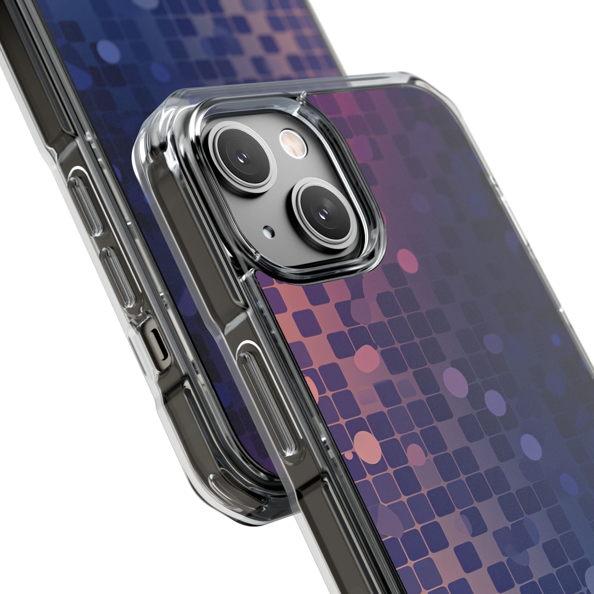 Vibrant Pixel Bloom iPhone 14 - Impact Clear+