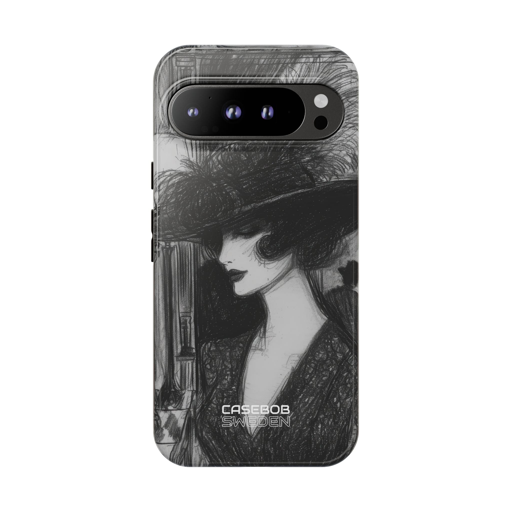 Vintage Feather Elegance Google Pixel 9 - Tough