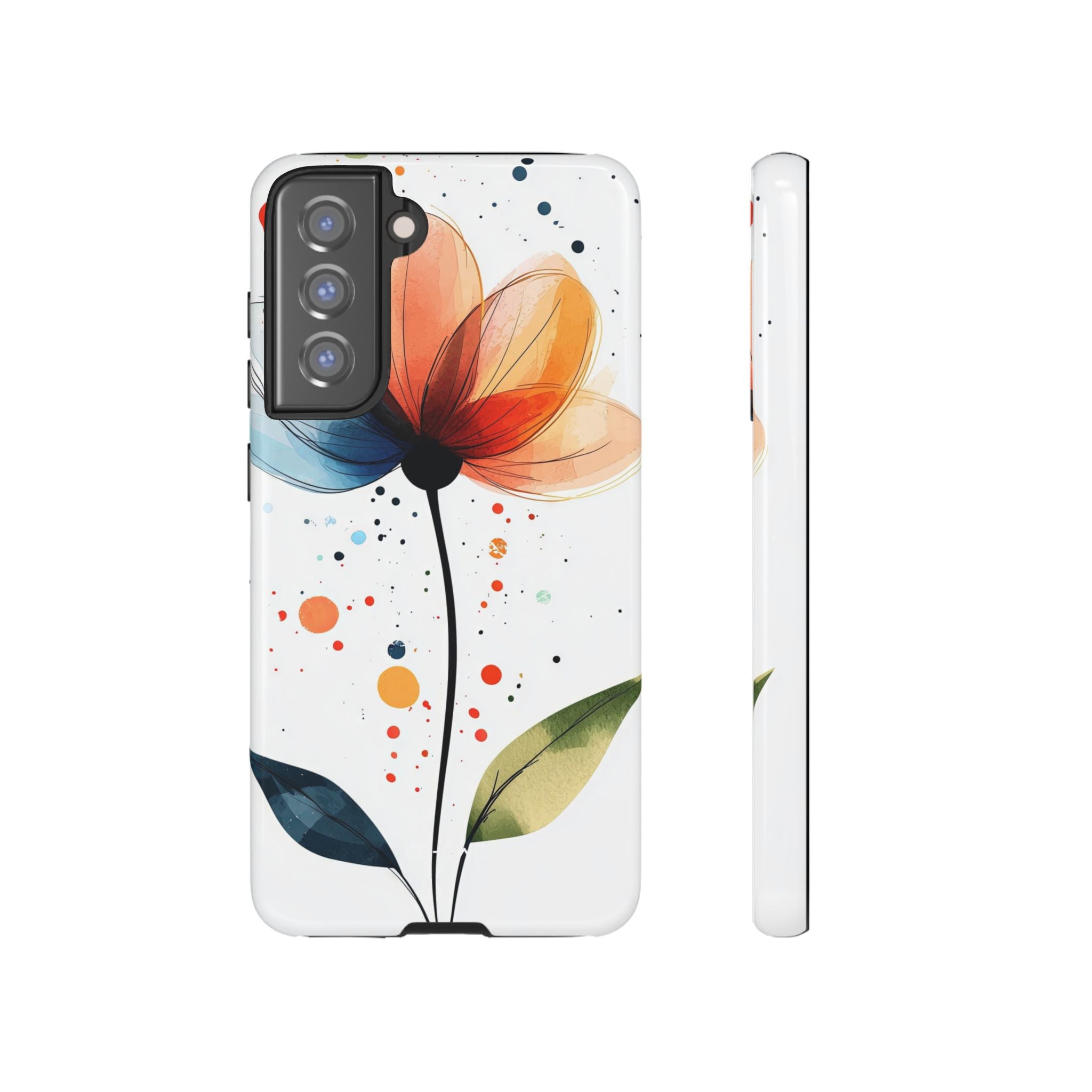 Vibrant Floral Blooms - Samsung Case