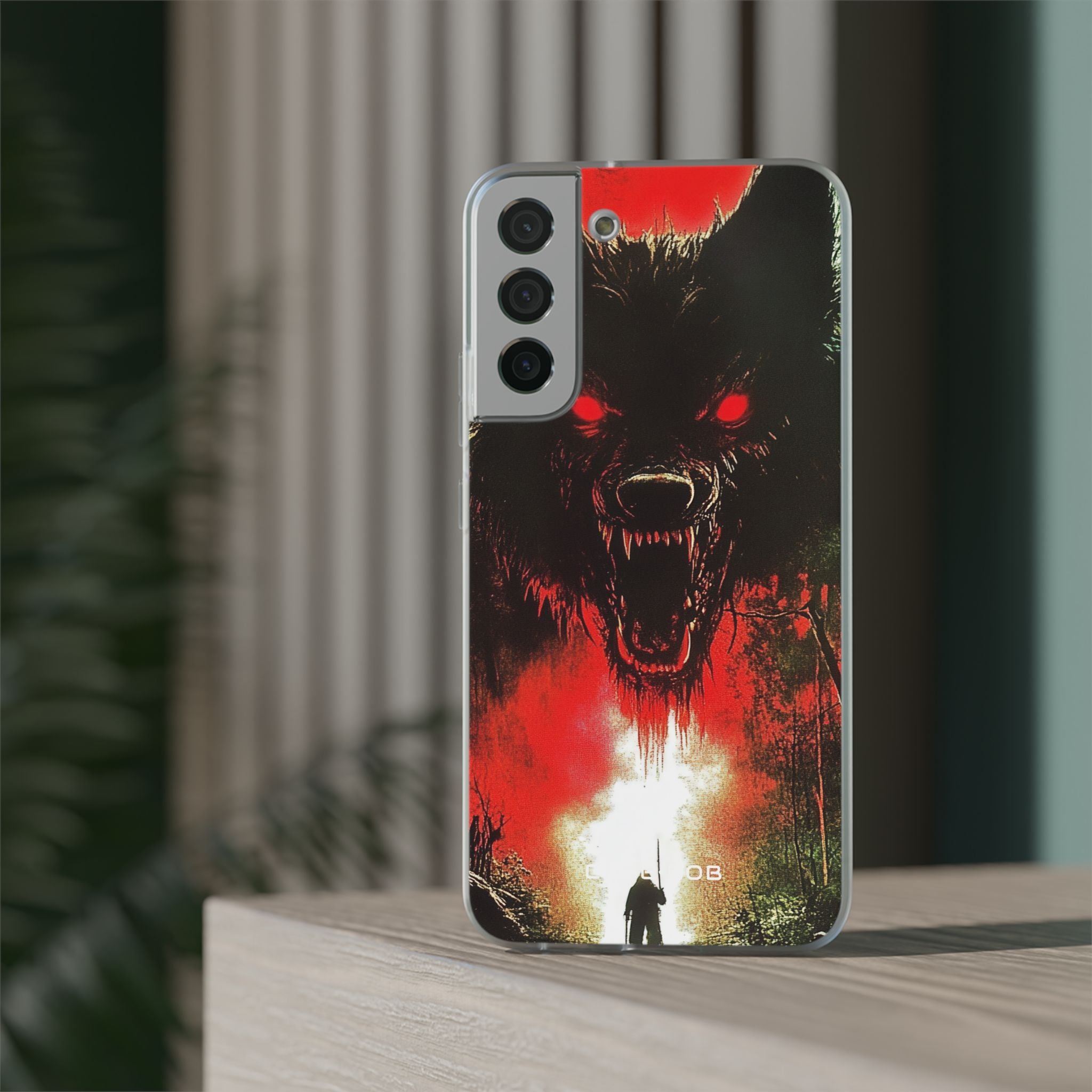 Crimson Wolf Samsung S22 Plus Case - Soft