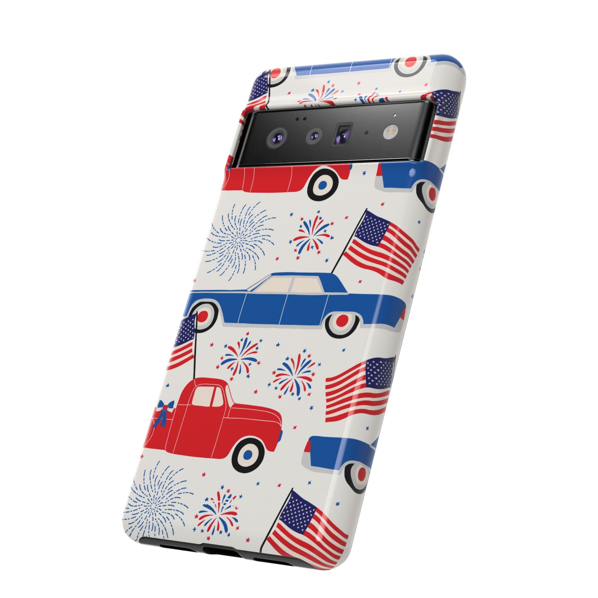 Vintage Cars Celebrate - Google Pixel Case