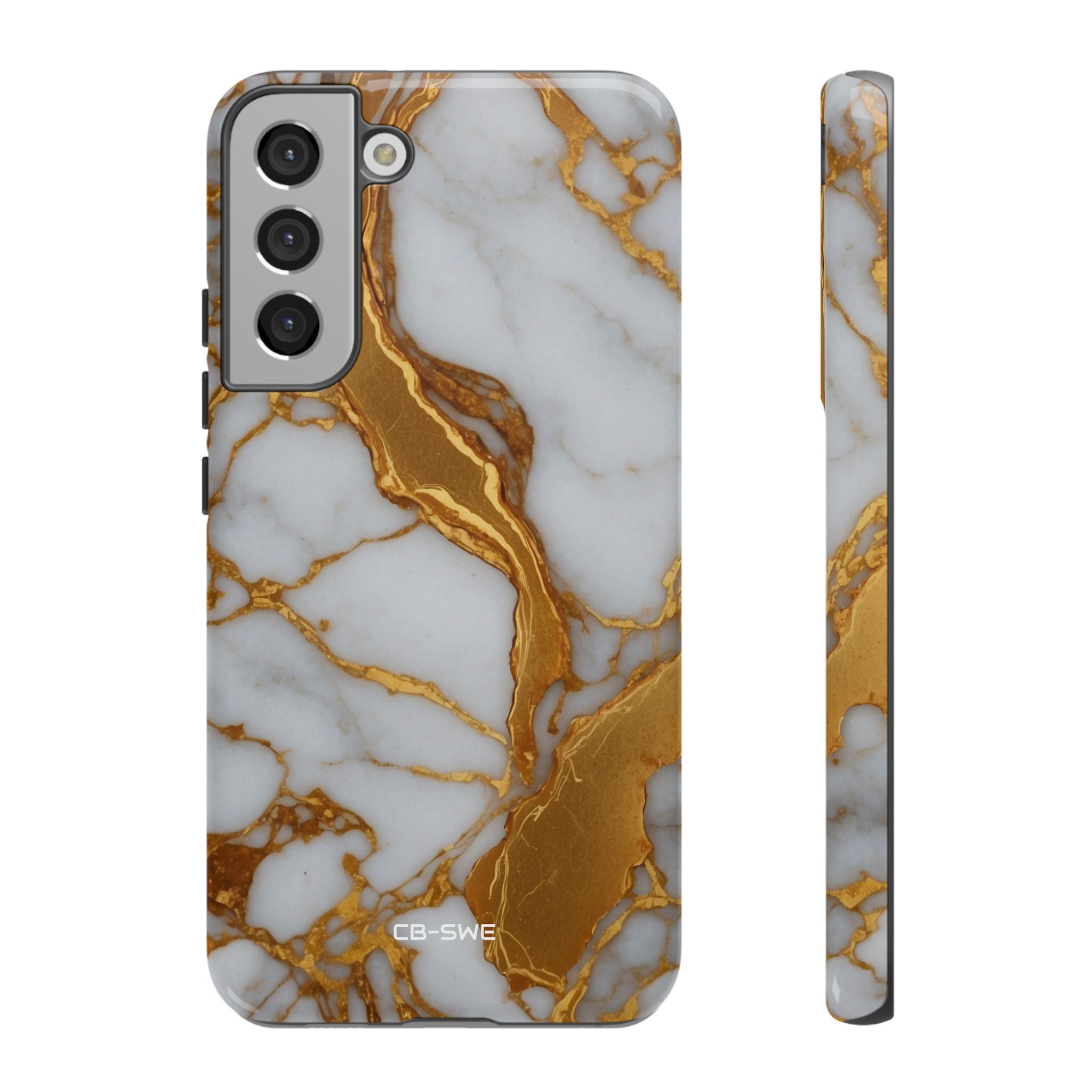 Golden Veins Flow - Samsung Case