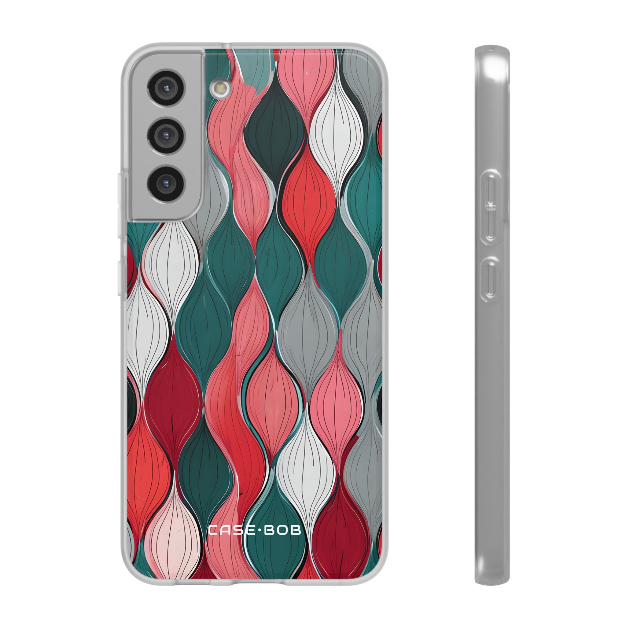 Leaf Cascade Teal Samsung S22 Plus Case - Soft