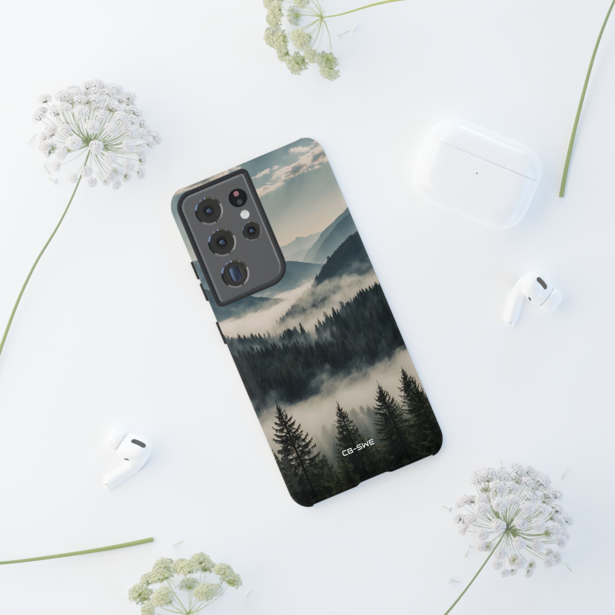 Misty Forest Embrace - Samsung Case