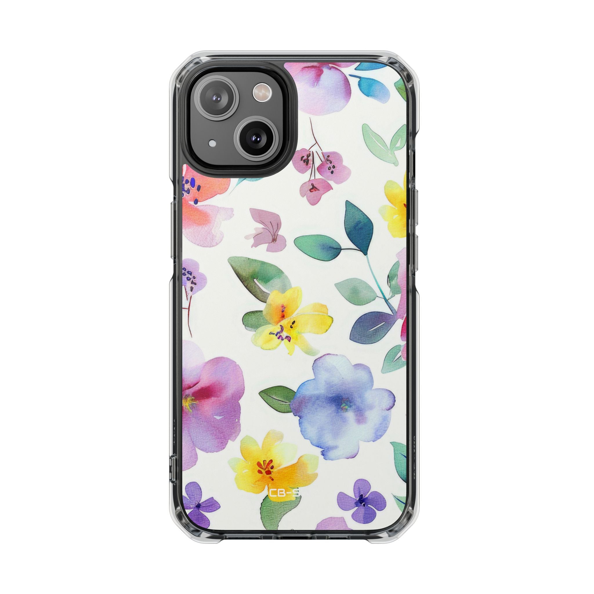Whimsical Watercolor Florals iPhone Case - Impact