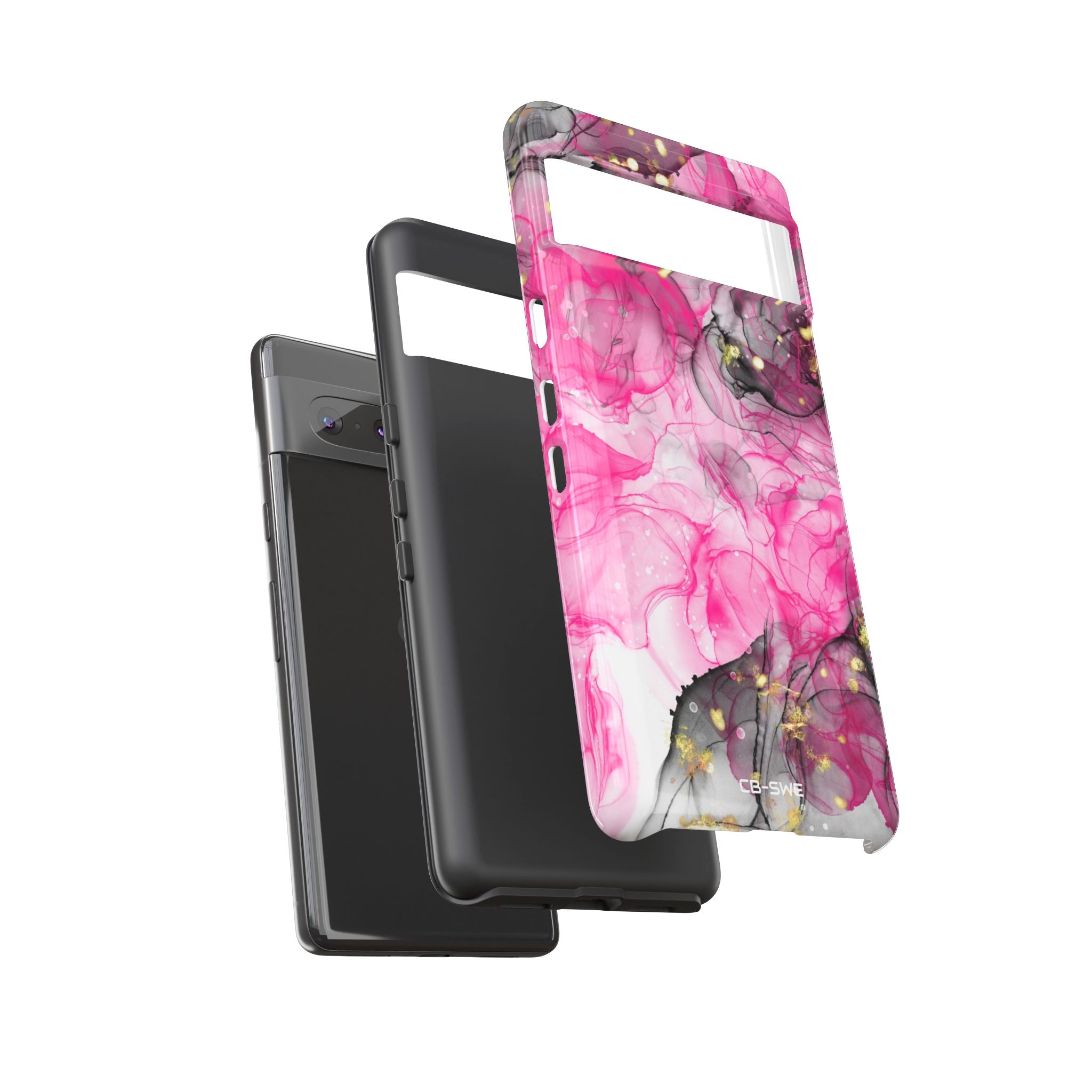 Vibrant Pink Swirls - Google Pixel Case