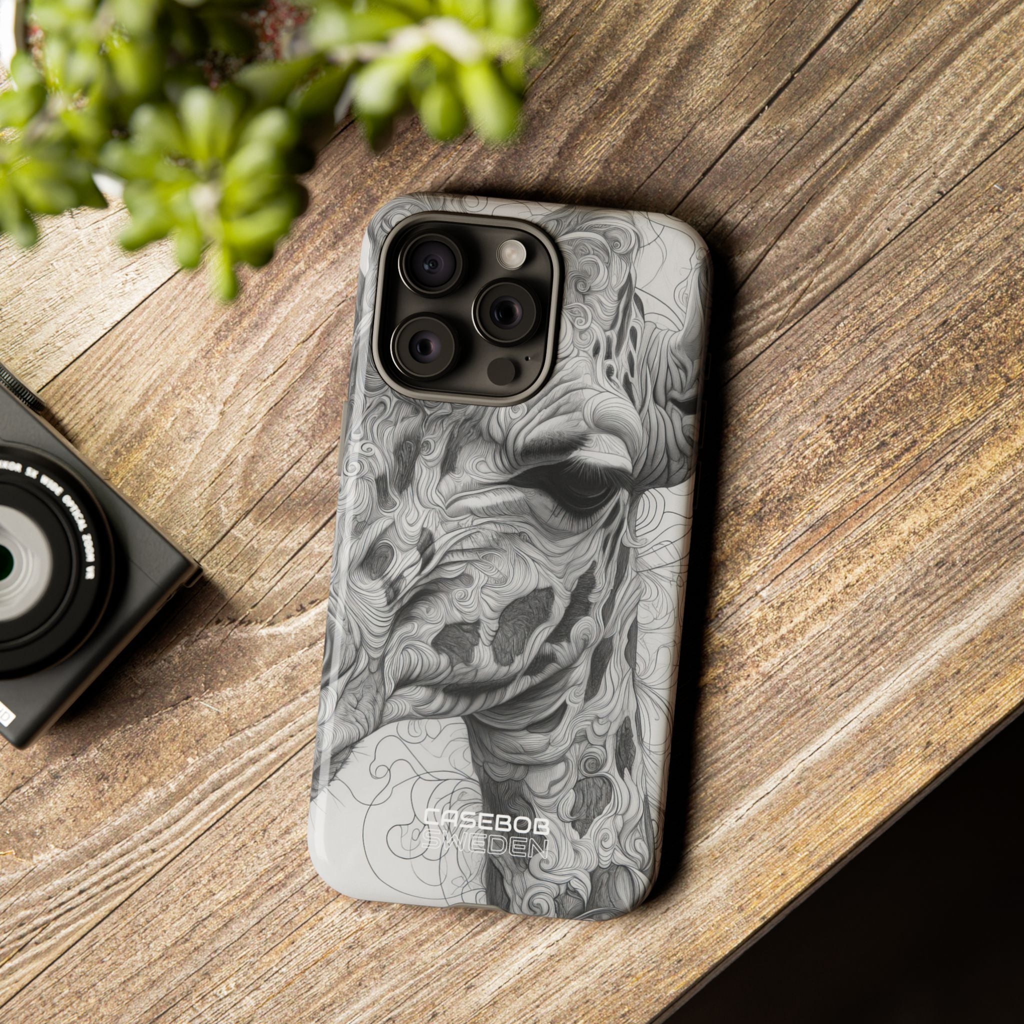 Arte Giraffa Vorticosa iPhone 15 - Tough
