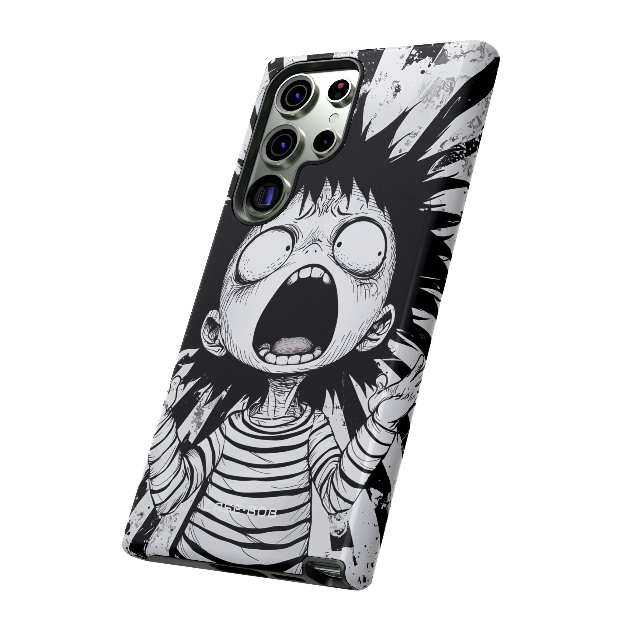 Screaming Stripes Samsung S23 Ultra Case - Tough