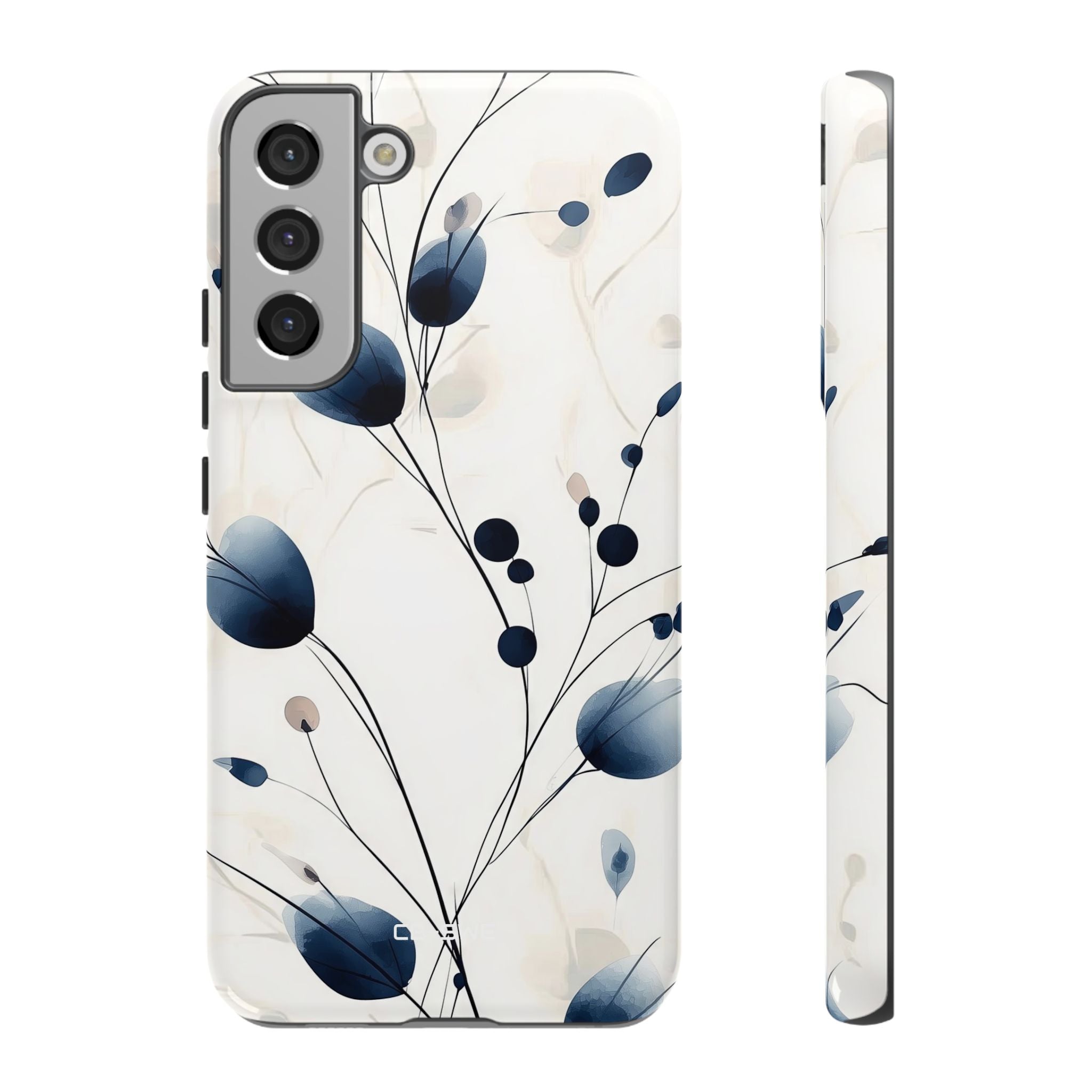Floral Harmony Blue - Samsung Case