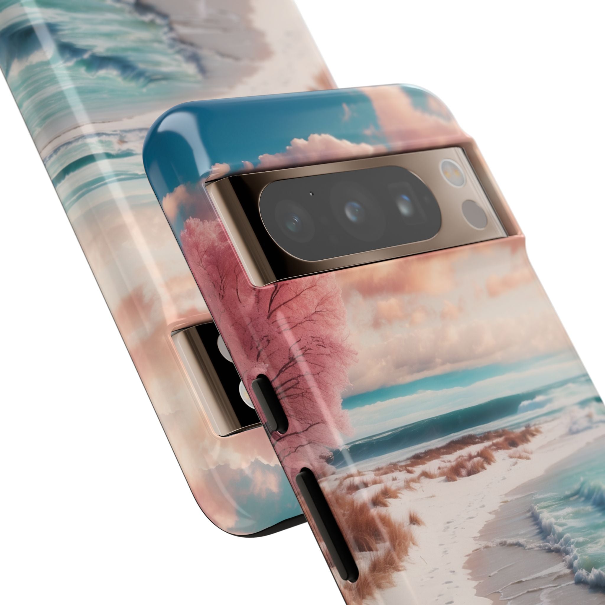 Pink Tree Breeze Google Pixel 8 Pro Case - Tough