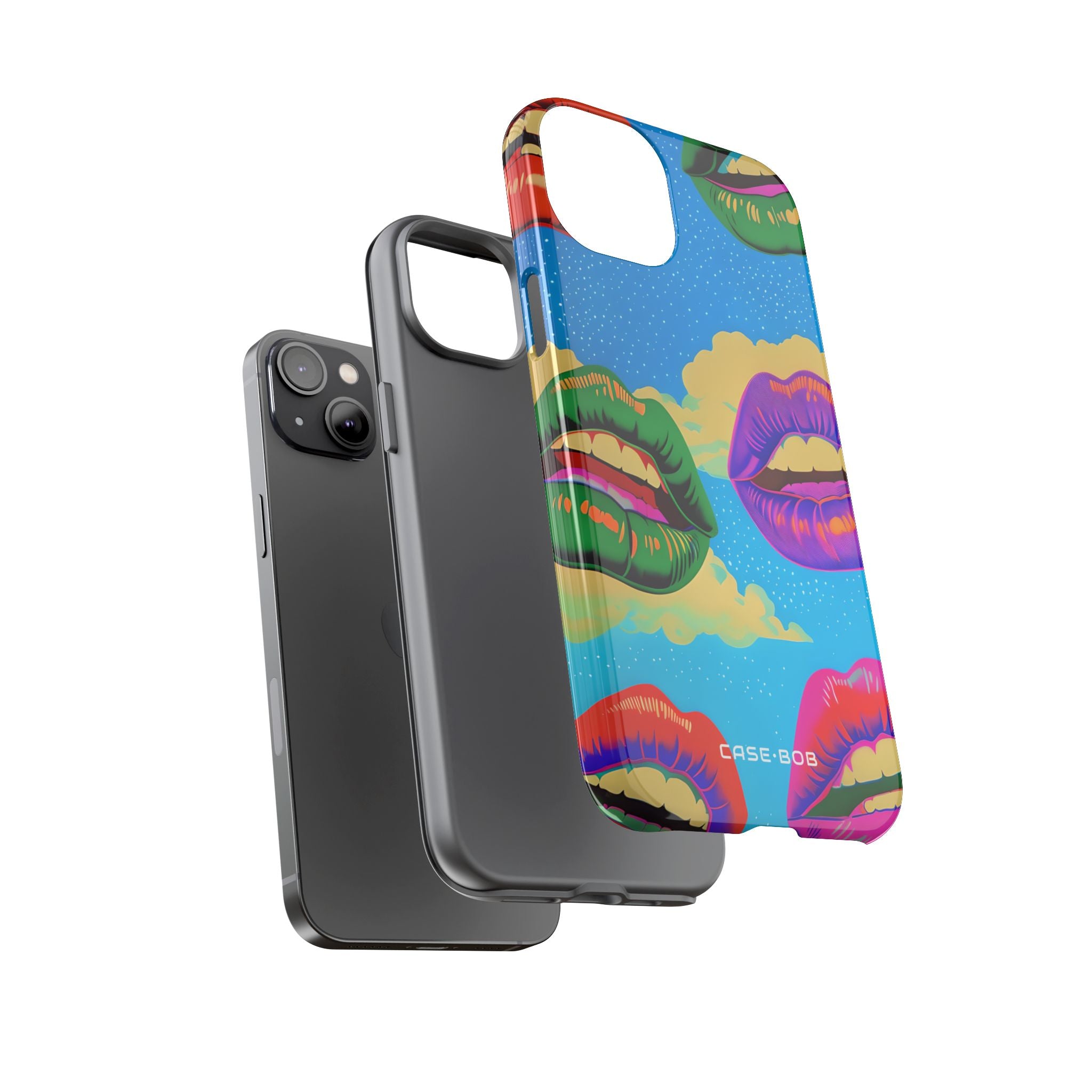 Colorful Lipscape iPhone 14 Plus Case - Tough