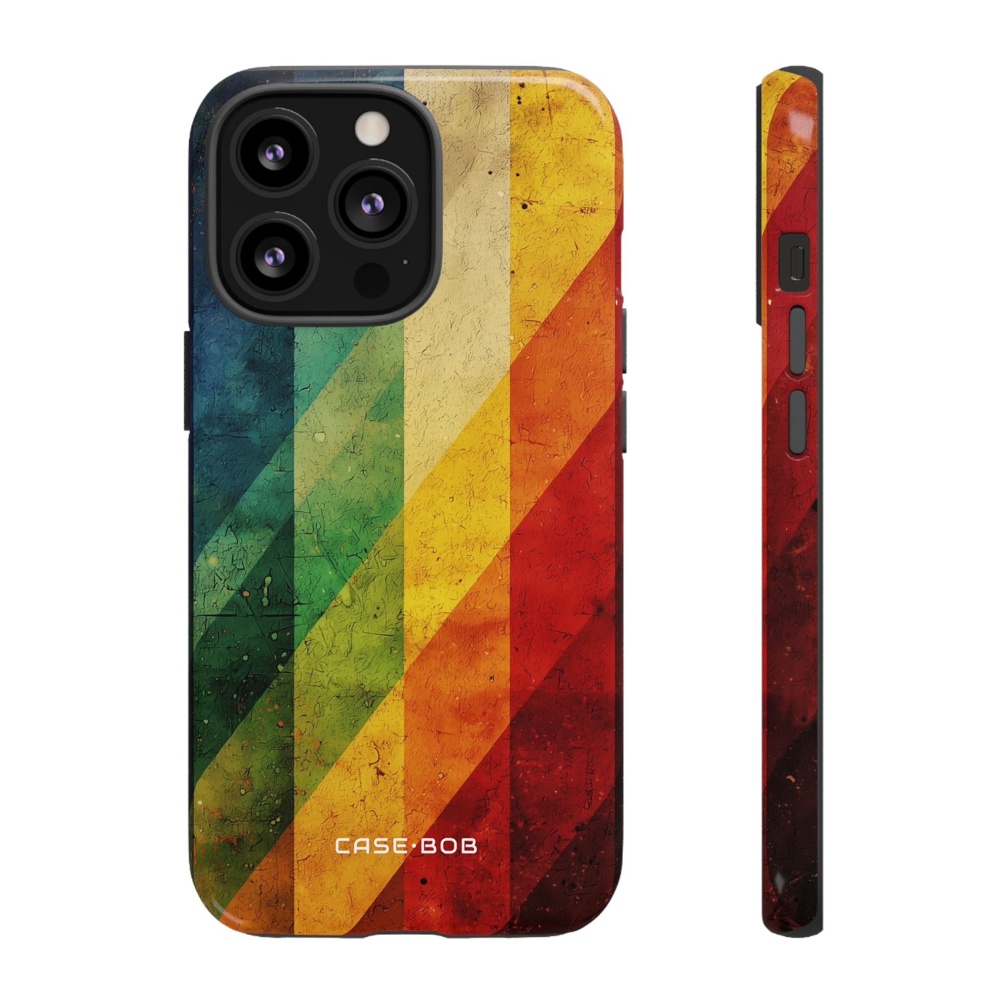 Diagonal Spectrum iPhone 13 Pro Case - Tough