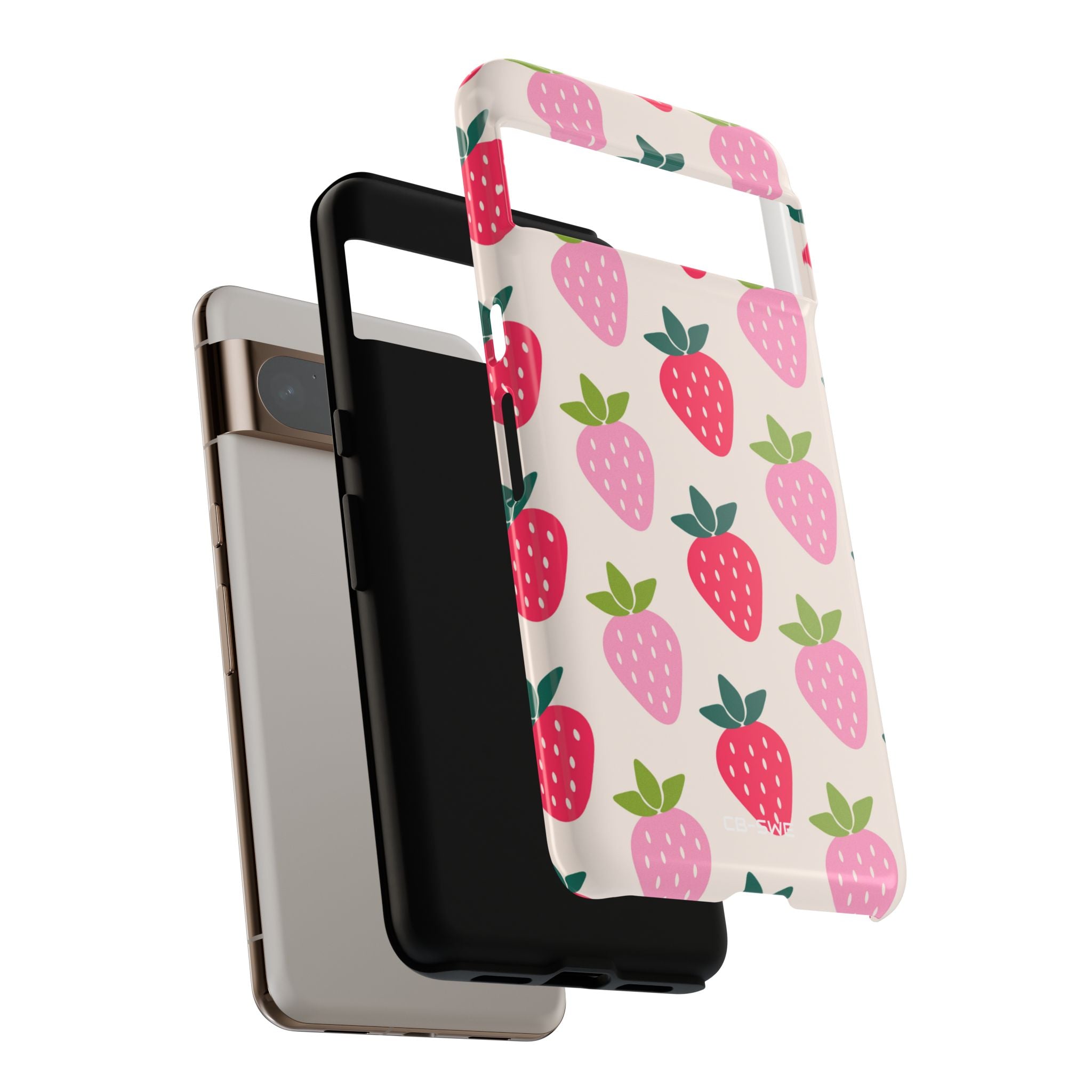 Vibrant Strawberry Rhythm - Google Pixel Case