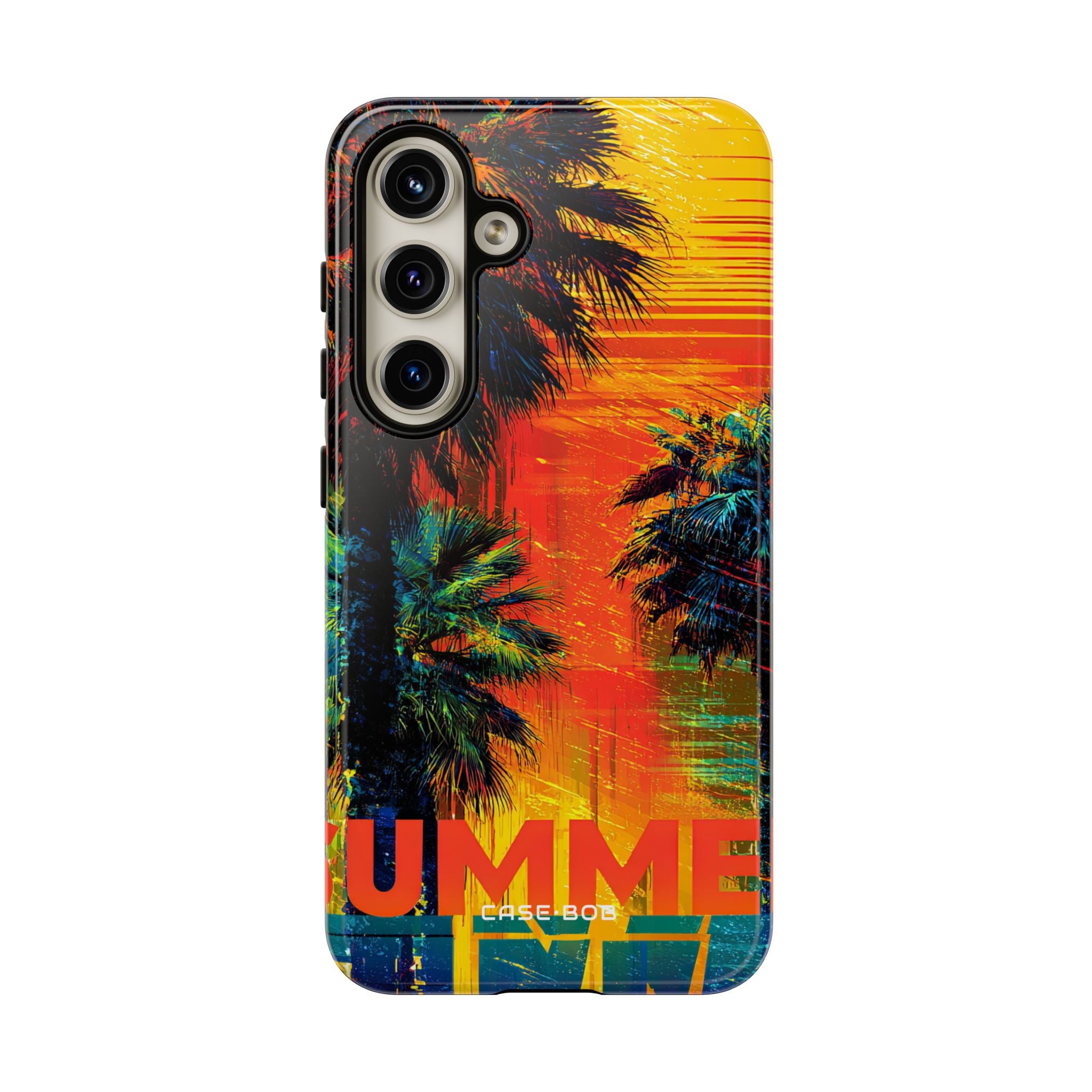 Tropical Sunburst Samsung S24 Case - Tough